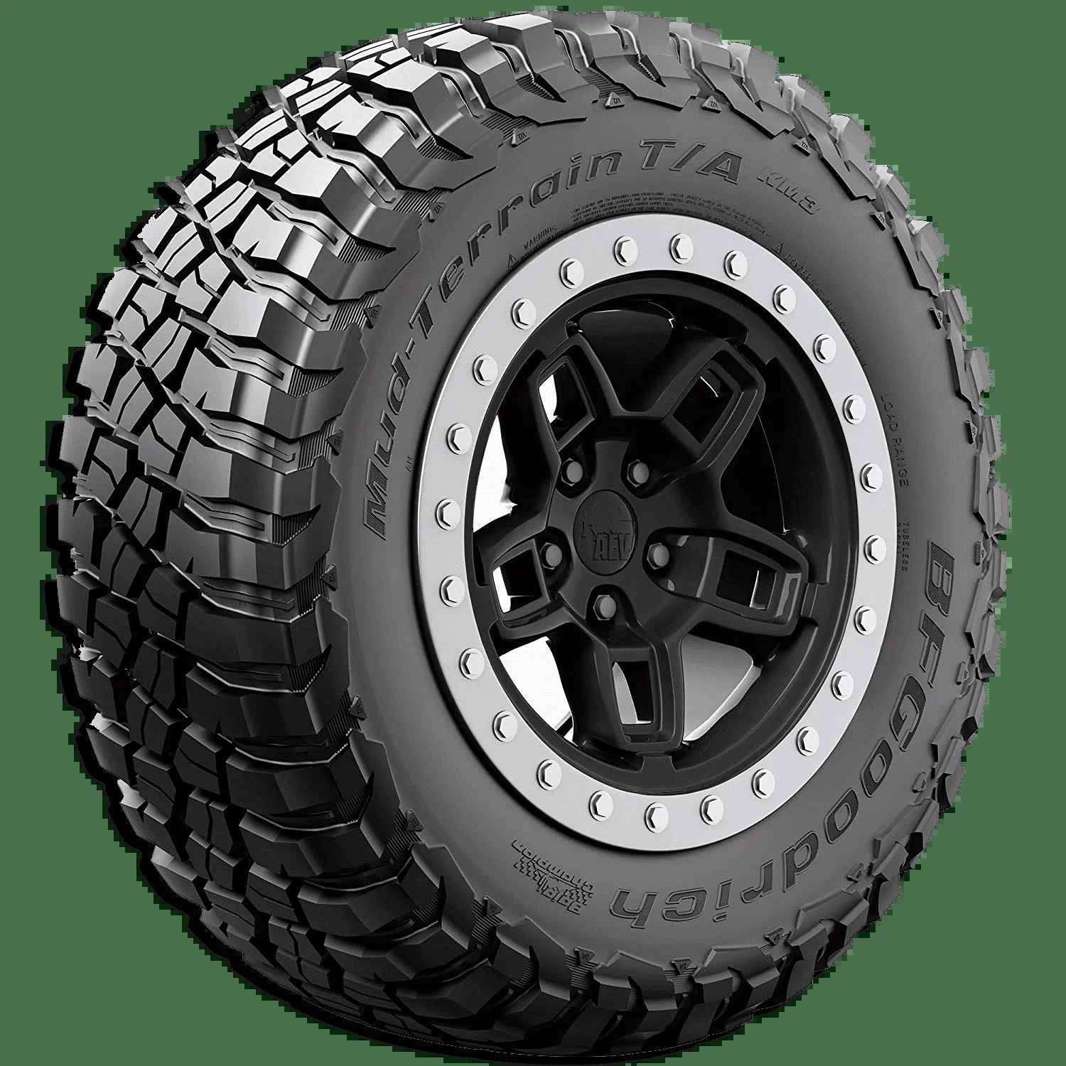 35X12.50R15/C Bfgoodrich Mud - Terrain T/A KM3 All - Season 113Q Tire - Gun Hill Tire House (WTW - WHOLESALE TIRES & WHEELS)