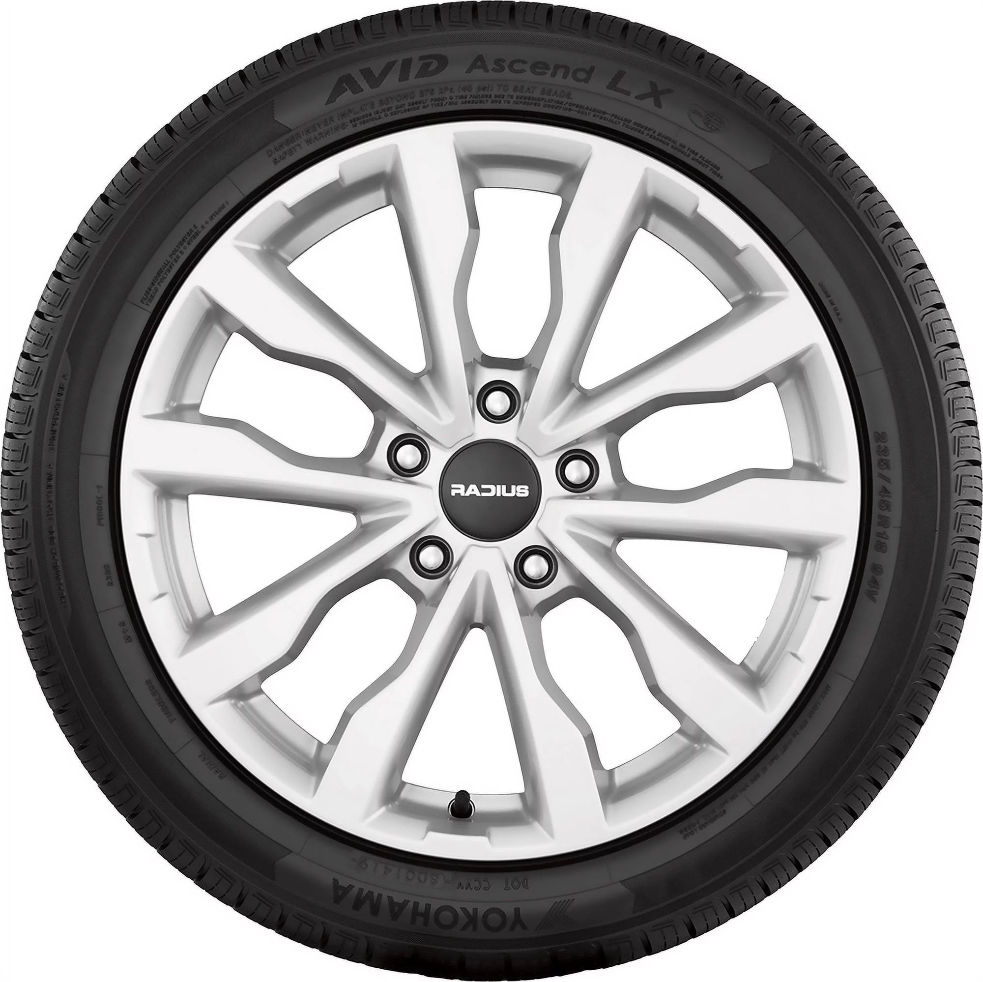 215/45R17 Yokohama Avid Ascend LX 87V - Gun Hill Tire House (WTW - WHOLESALE TIRES & WHEELS)
