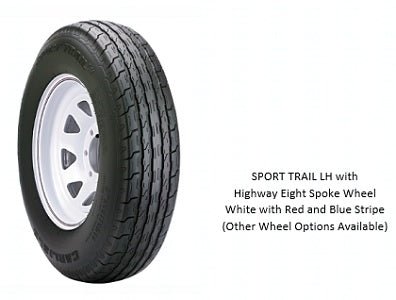 ST205/75D14 Carlstar Sport Trail Lh (Tire/Wheel Assembly) - Gun Hill Tire House (WTW - WHOLESALE TIRES & WHEELS)