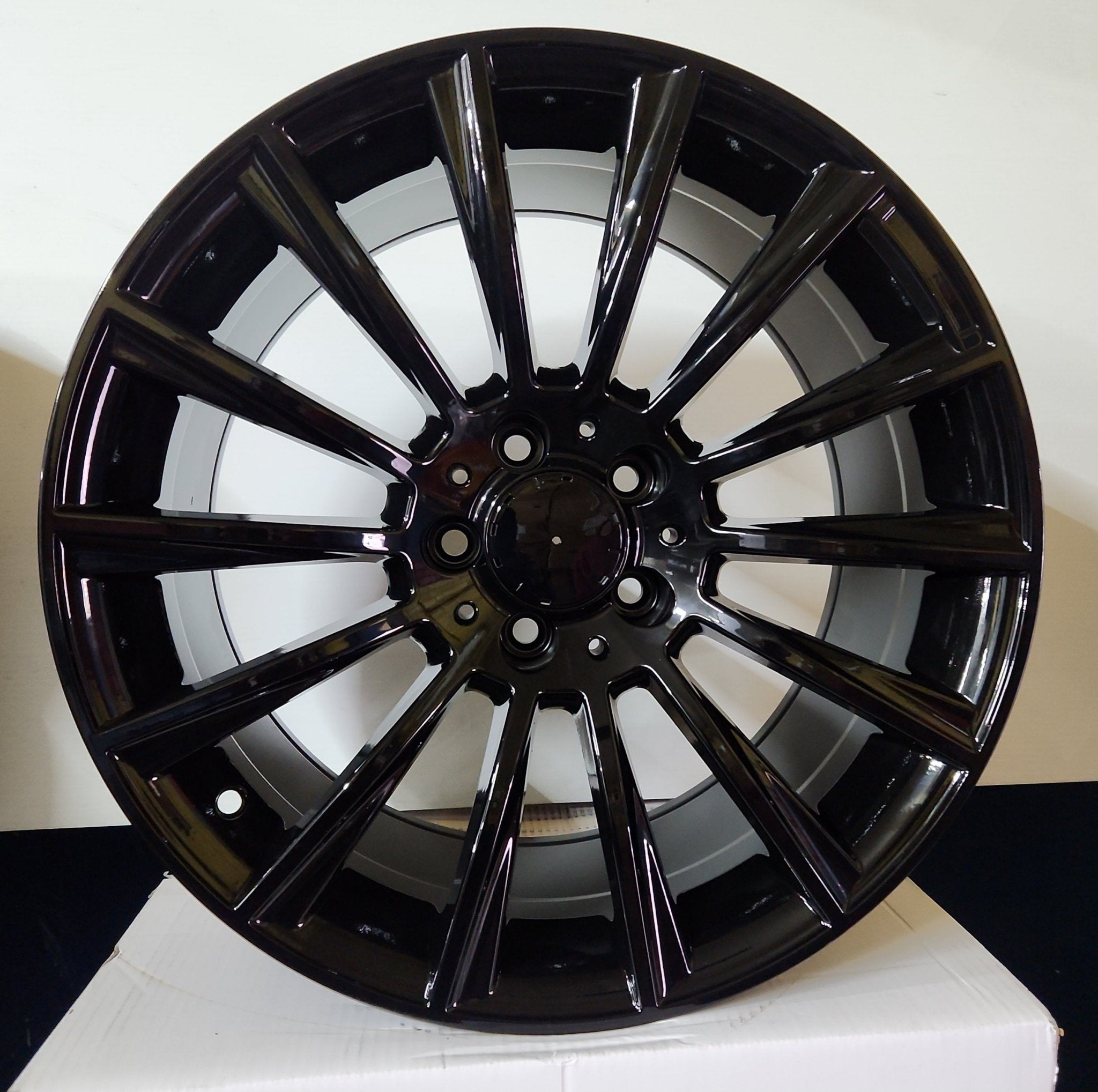 W813 WHEELS 22X10 5X112 BLACK GLOSS BLACK - Gun Hill Tire House (WTW - WHOLESALE TIRES & WHEELS)