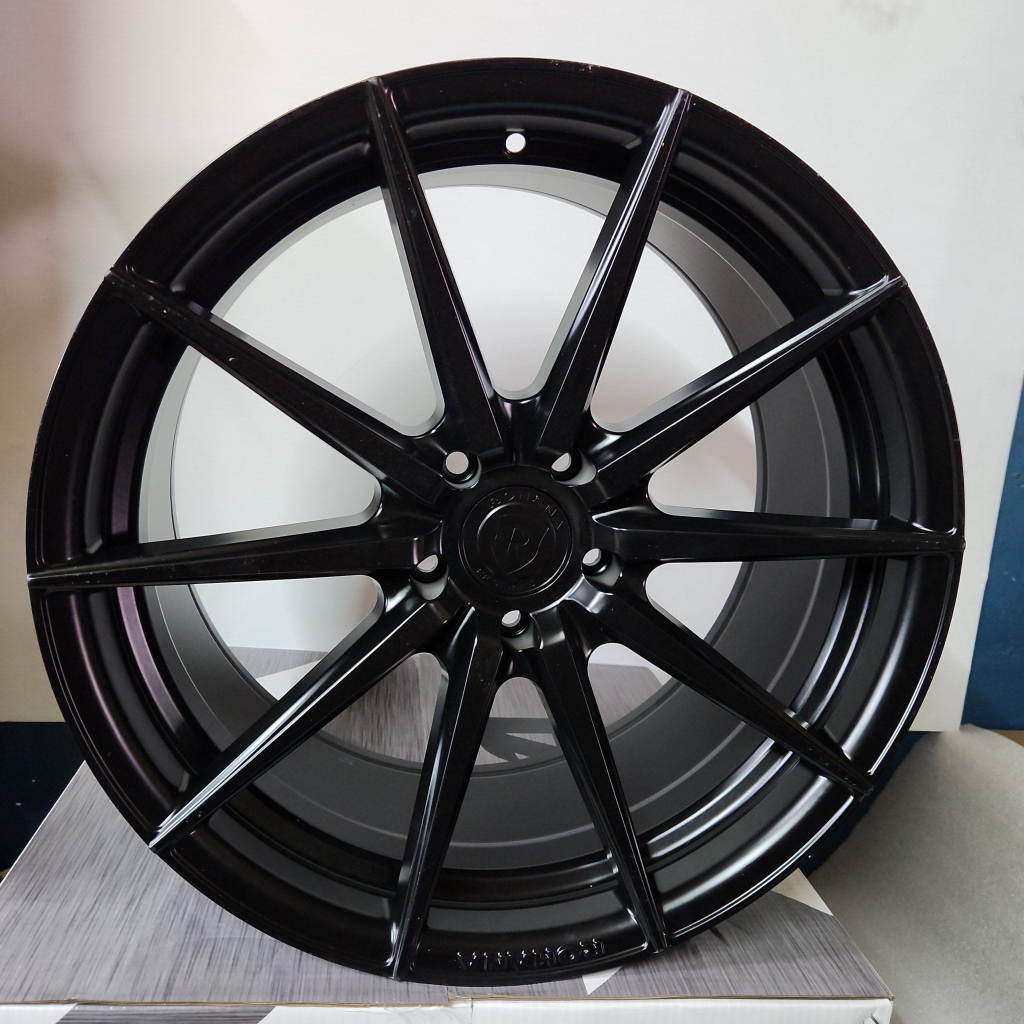 ROHANA RFX1 20X10 5X120 SATIN BLACK - Gun Hill Tire House (WTW - WHOLESALE TIRES & WHEELS)