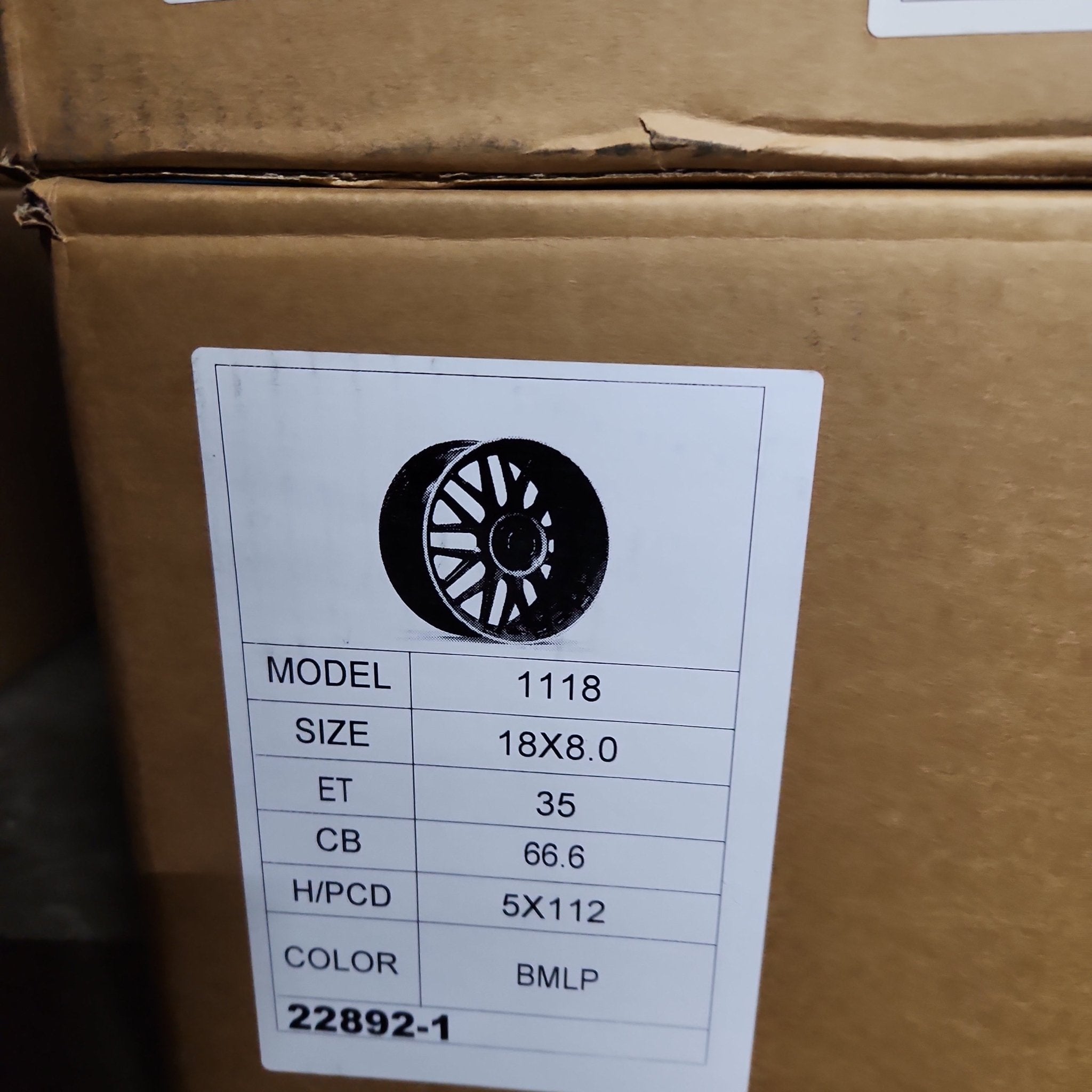 OE - 1118 18X8.0 5X112 MATTE BLACK MACHINED RING - Gun Hill Tire House (WTW - WHOLESALE TIRES & WHEELS)