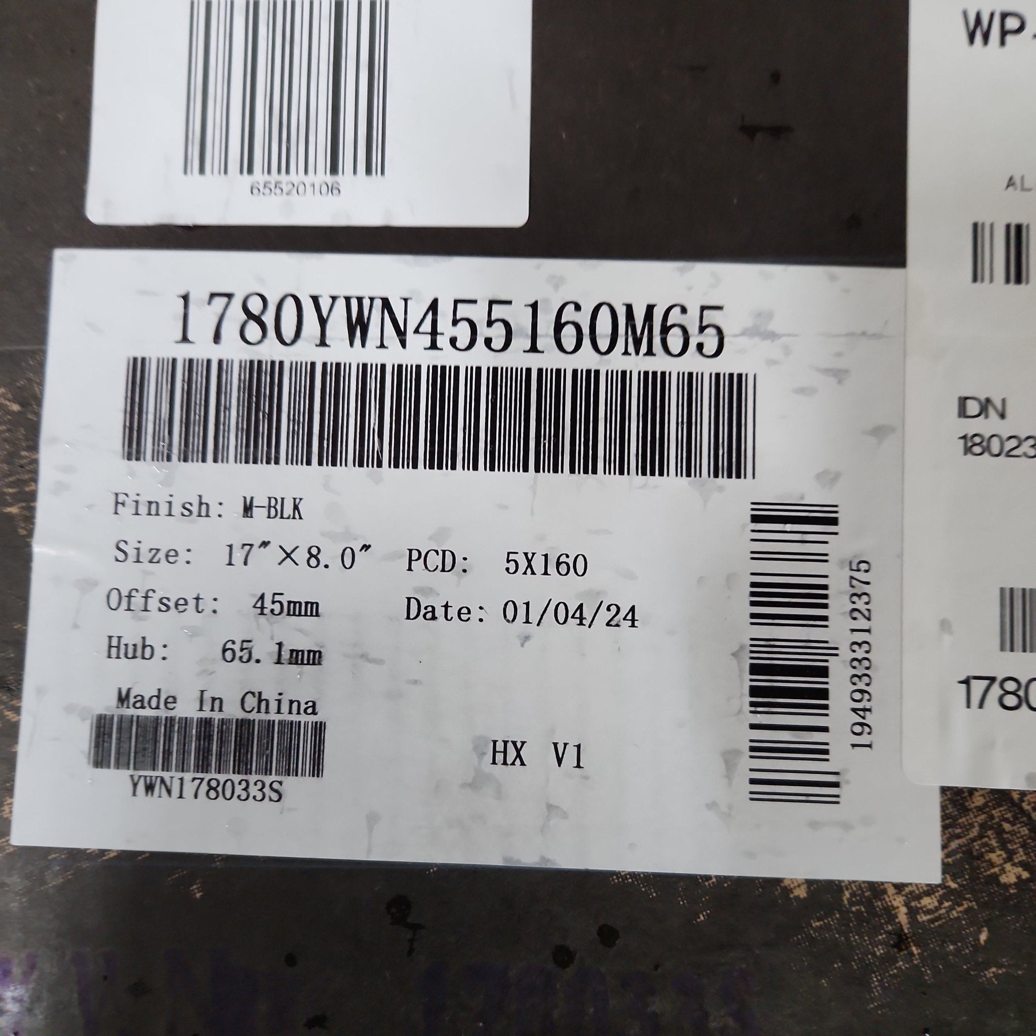 WP 1780 YELLOWSTONE 17x8.0 5x160 MATTE BLACK - Gun Hill Tire House (WTW - WHOLESALE TIRES & WHEELS)