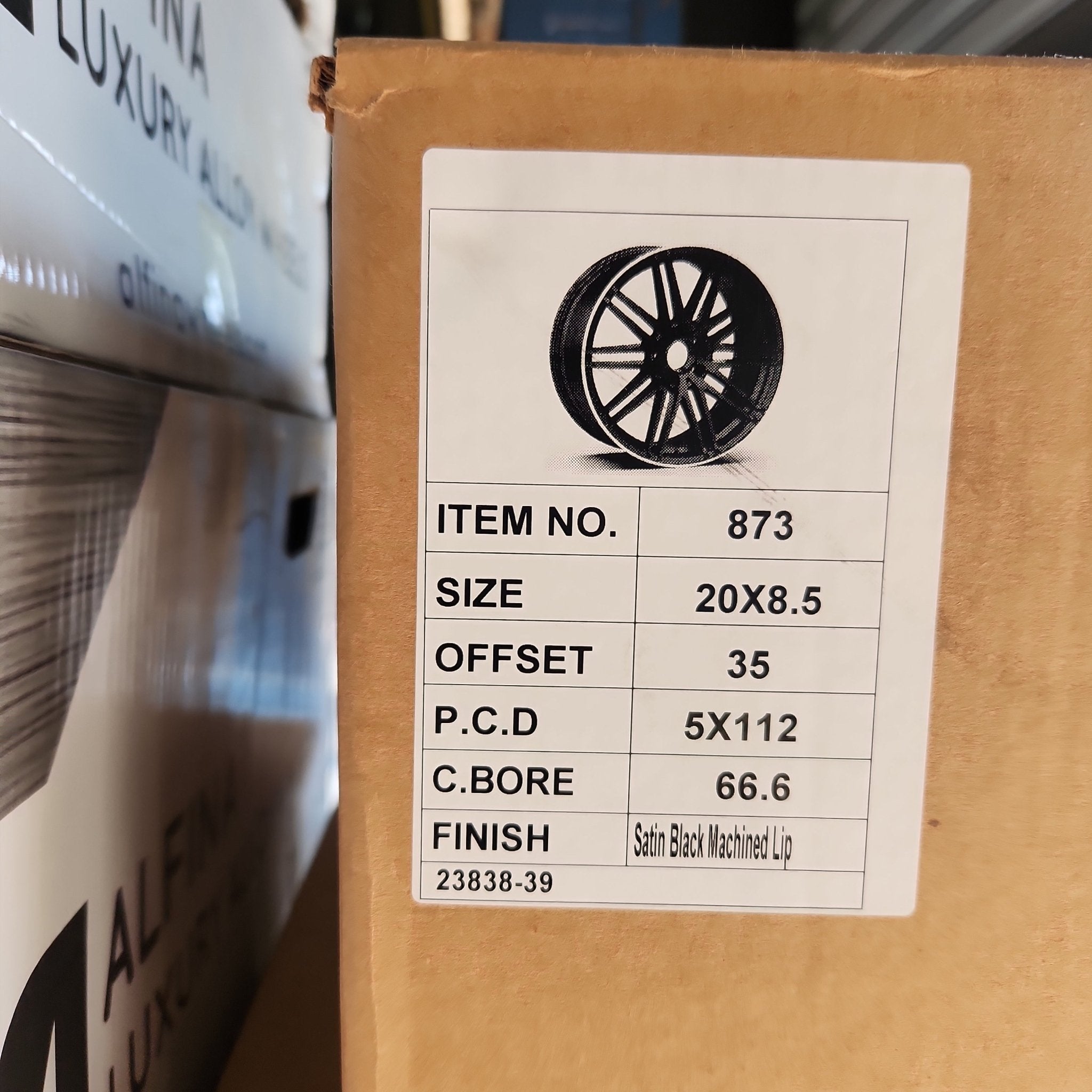 OE - 0297 20x8.5 5x112 MATTE BLACK MACHINED LIP - Gun Hill Tire House (WTW - WHOLESALE TIRES & WHEELS)