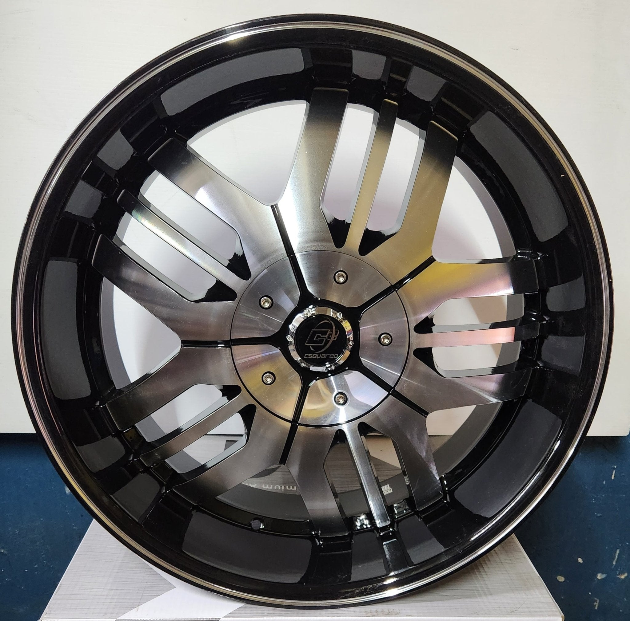 CSQUARED C4 - 2295Y30MD 22x9.5 5X120 5x114.3 BMF LIP GROOVE - Gun Hill Tire House (WTW - WHOLESALE TIRES & WHEELS)