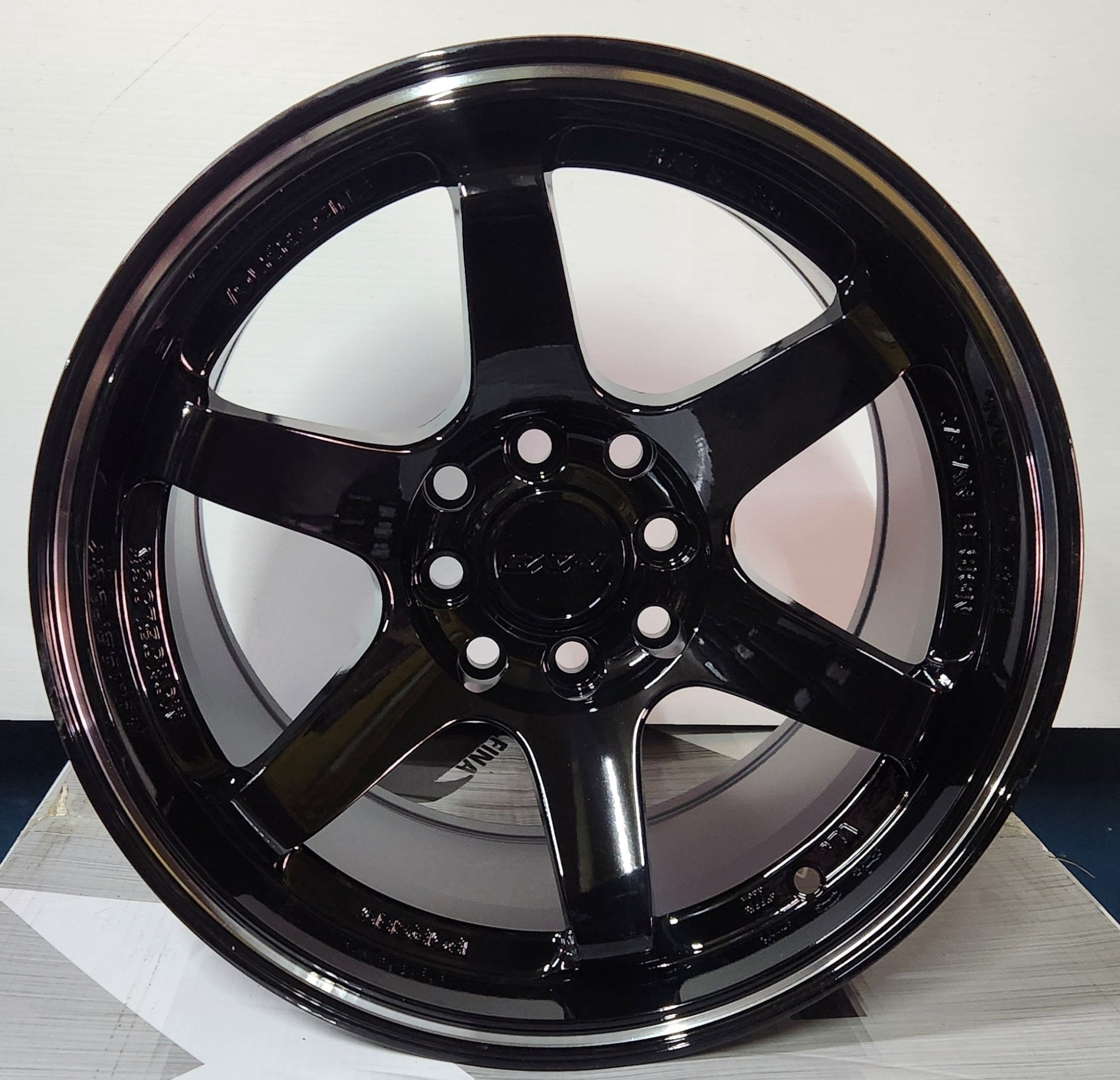W500 15X7.0 4X100 GLOSS BLACK - Gun Hill Tire House (WTW - WHOLESALE TIRES & WHEELS)