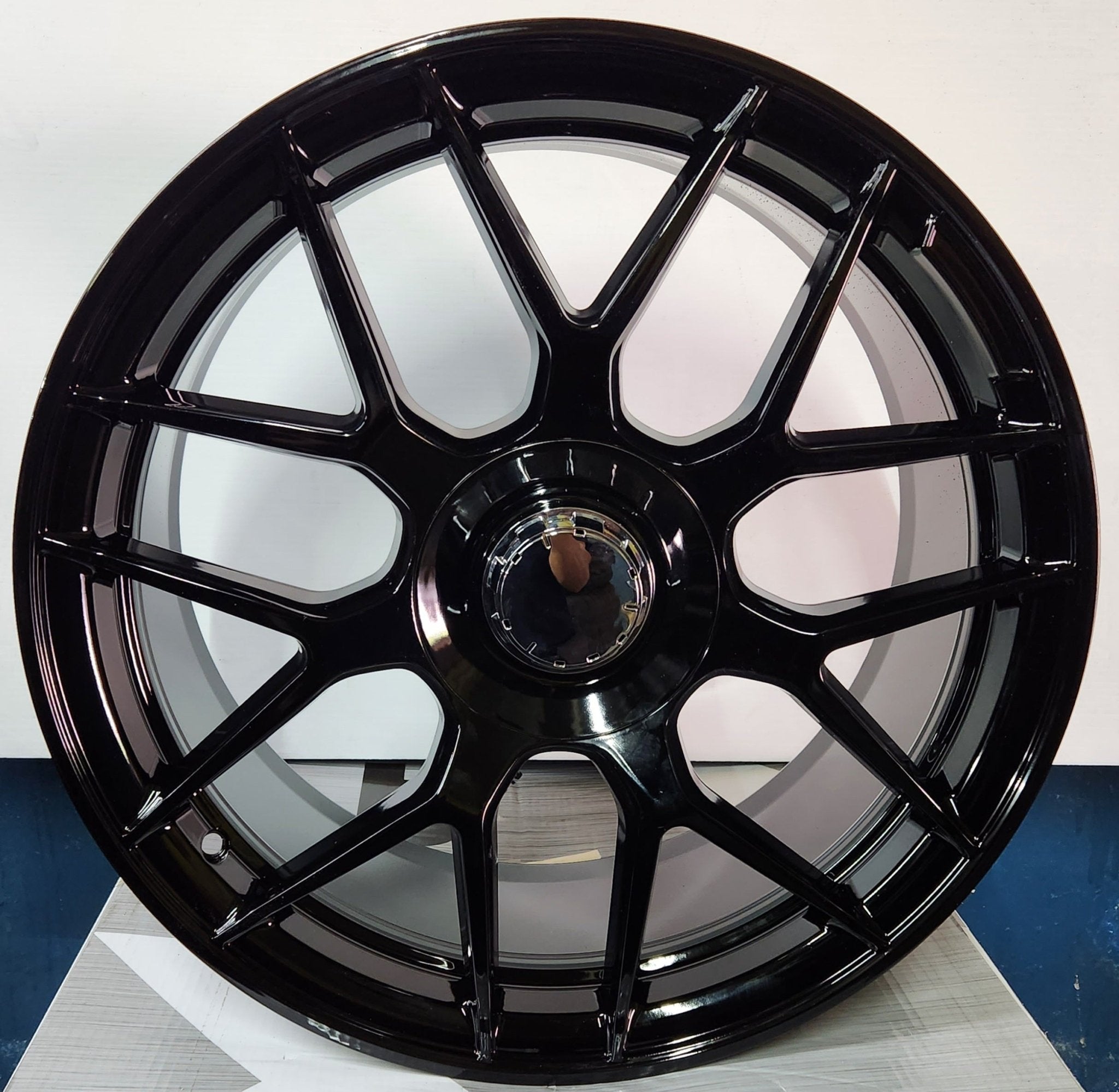 852 WHEELS 20x8.5 5x112 GLOSS BLACK - Gun Hill Tire House (WTW - WHOLESALE TIRES & WHEELS)