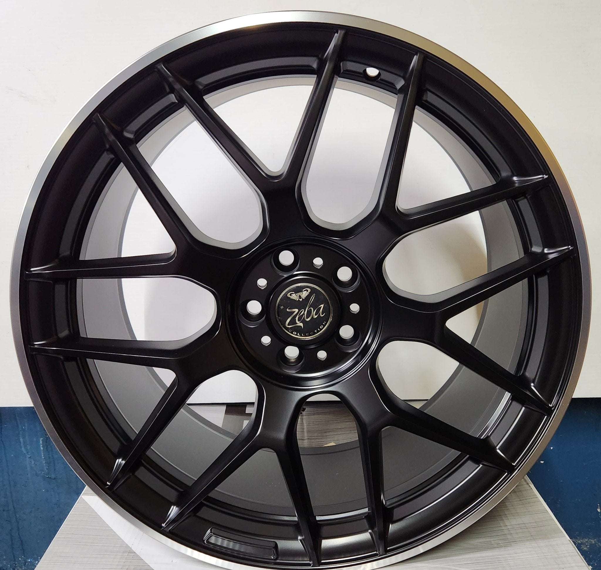 W840 WHEELS 20X8.5 5X112 SATIN BLACK MACHINED LIP - Gun Hill Tire House (WTW - WHOLESALE TIRES & WHEELS)