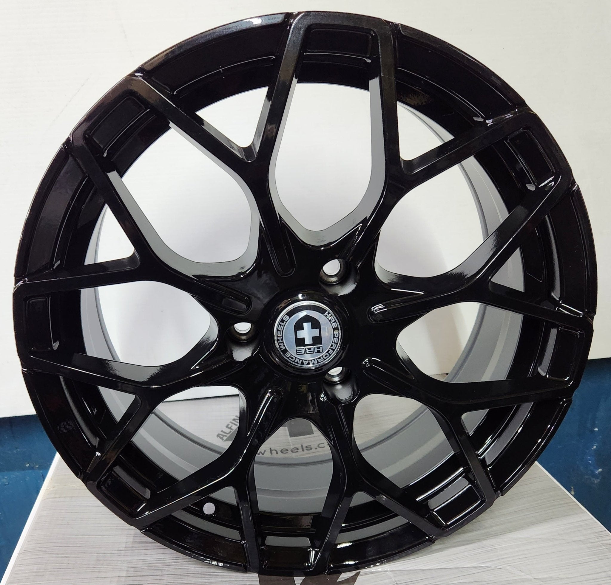 SMART2 BRABUS STYLE 17X7.0 3X112 GLOSS BLACK - Gun Hill Tire House (WTW - WHOLESALE TIRES & WHEELS)