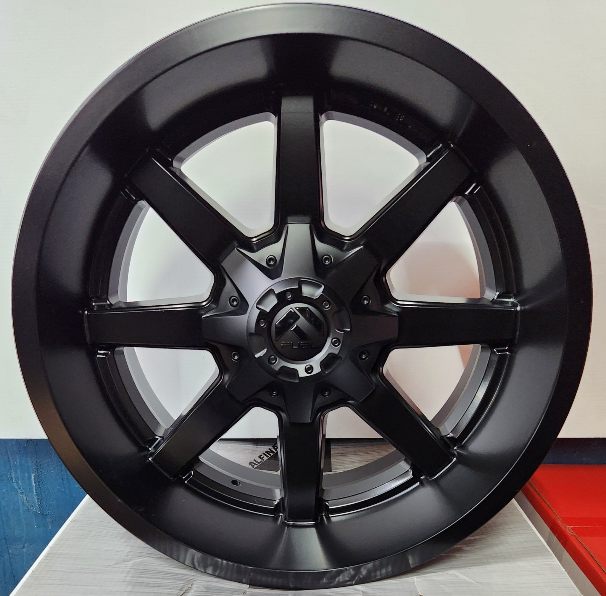 D43 20X10 8X165.1 MATTE BLACK - Gun Hill Tire House (WTW - WHOLESALE TIRES & WHEELS)