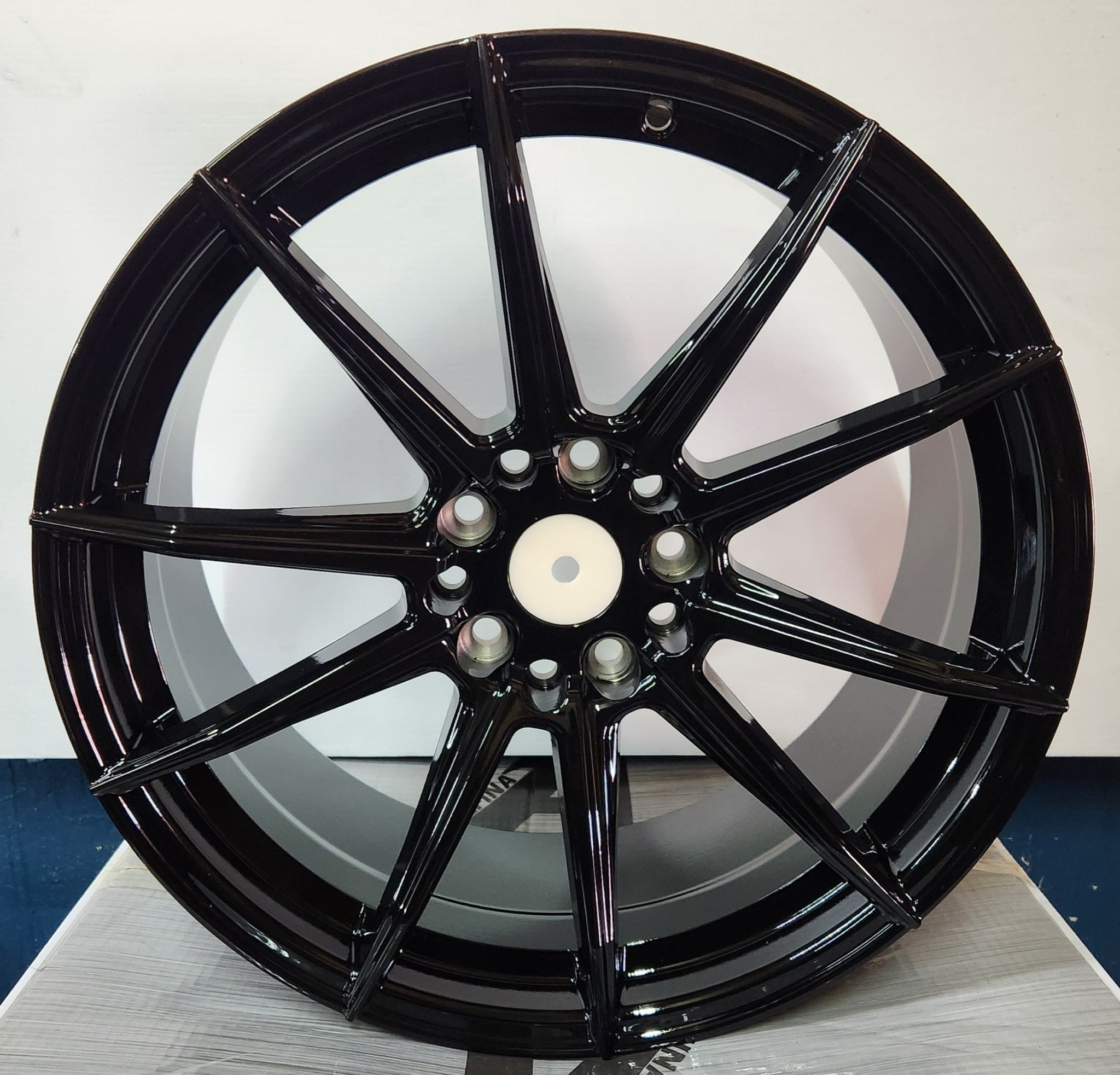 SHOGUN ZS - 8 18X8 5X114.3 5X120 PIANO BLACK - Gun Hill Tire House (WTW - WHOLESALE TIRES & WHEELS)