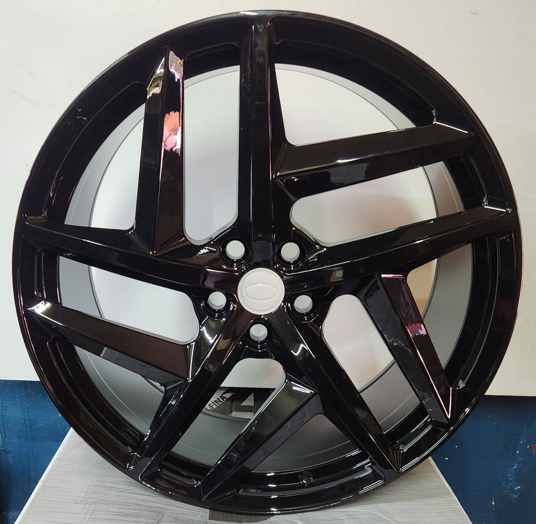 OE - 5573 22X10 5X120 PIANO BLACK - Gun Hill Tire House (WTW - WHOLESALE TIRES & WHEELS)