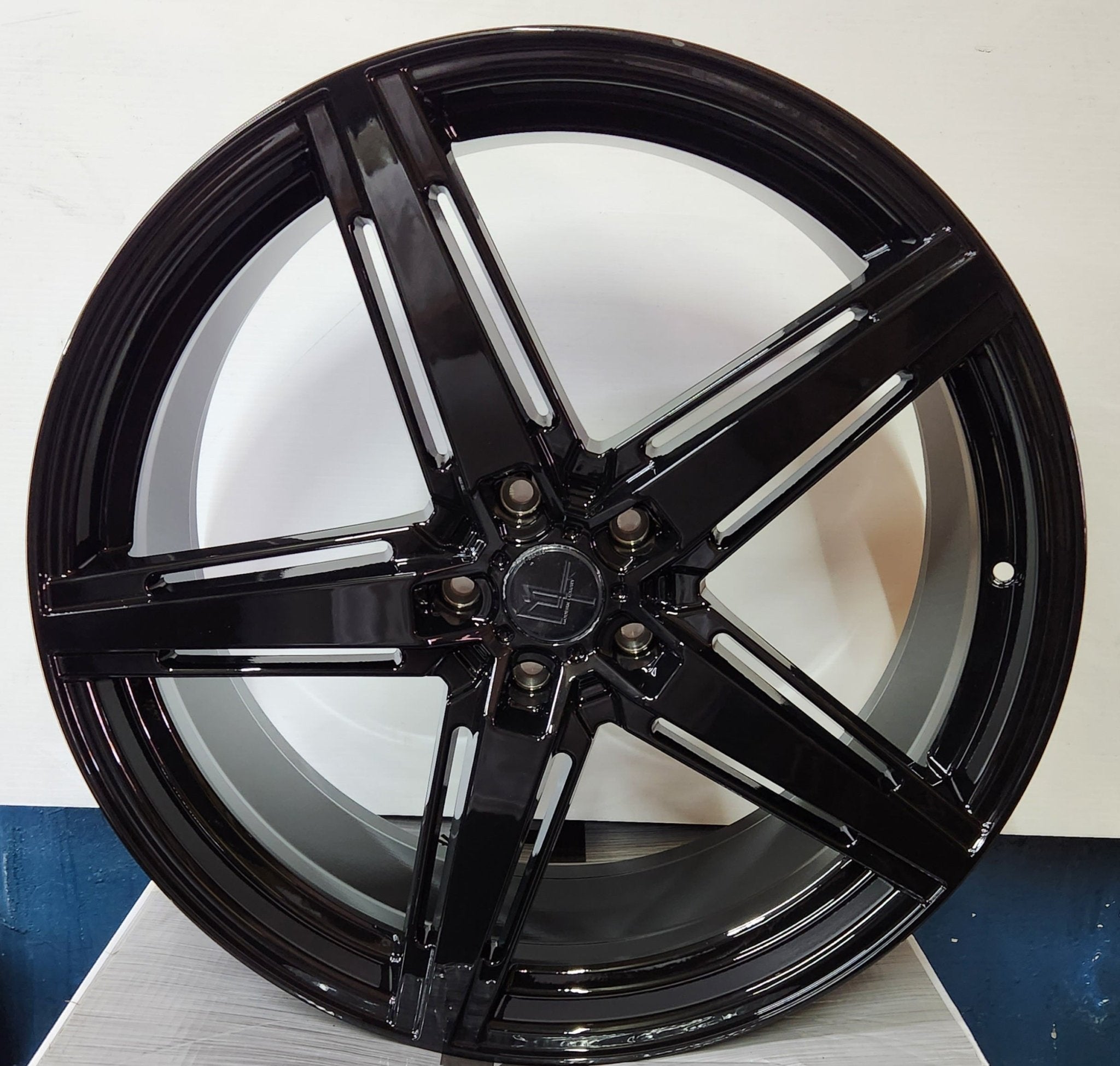 MODERN LEXURY MLF10 22X9.0 5x120 PIANO BLACK7 - Gun Hill Tire House (WTW - WHOLESALE TIRES & WHEELS)