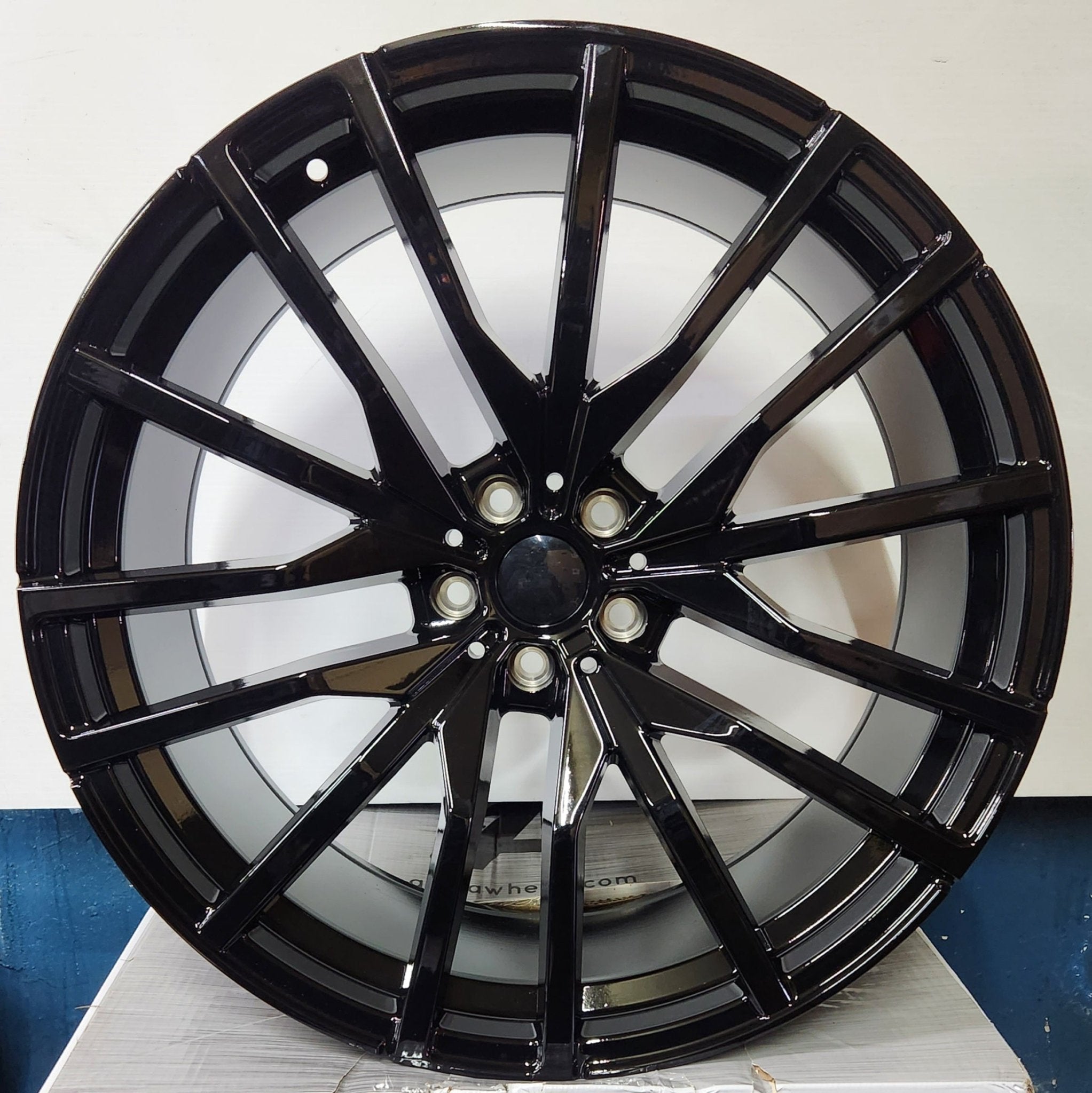 OE - 797 0212 742M 22X10 5X112 GLOSS BLACK - Gun Hill Tire House (WTW - WHOLESALE TIRES & WHEELS)