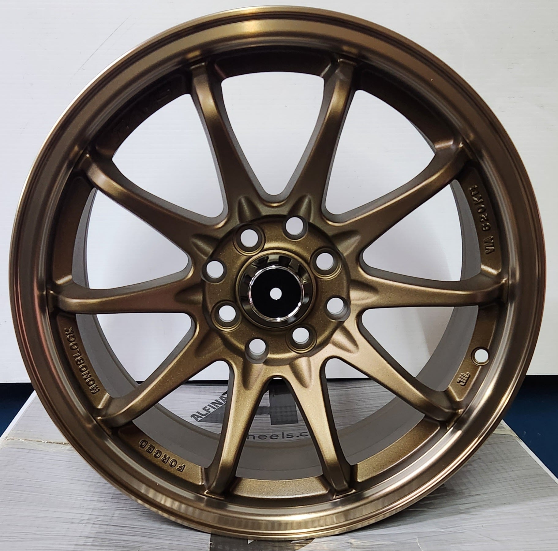 NISOSHI NS29 16X7 4X100 4X114.3 @SAND BLAST BBONZE BRONZE LIP - Gun Hill Tire House (WTW - WHOLESALE TIRES & WHEELS)