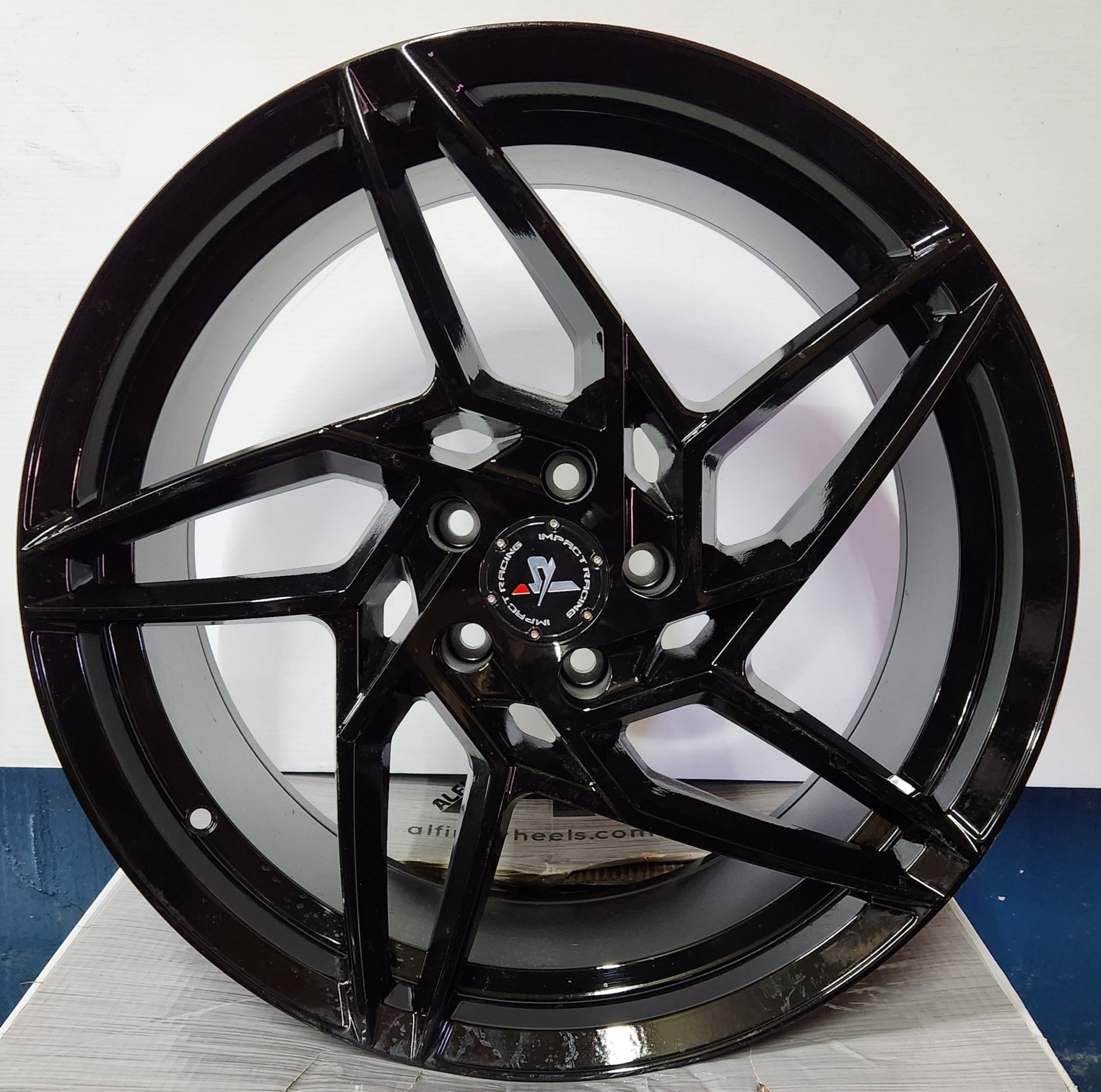 IMPACT RACING 605 20X8.5 5X4.5 FULL GLOSS BLACK - Gun Hill Tire House (WTW - WHOLESALE TIRES & WHEELS)