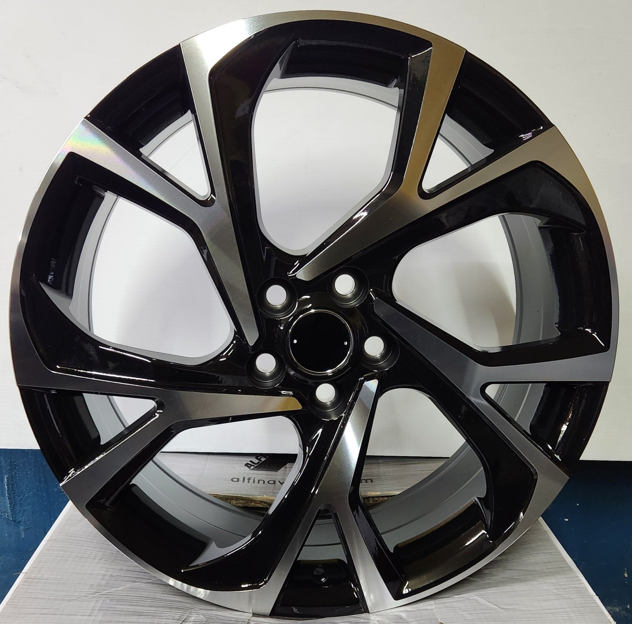 W204 XH460 20X7.5 5X114.3 BLACK MACHINED FACE - Gun Hill Tire House (WTW - WHOLESALE TIRES & WHEELS)