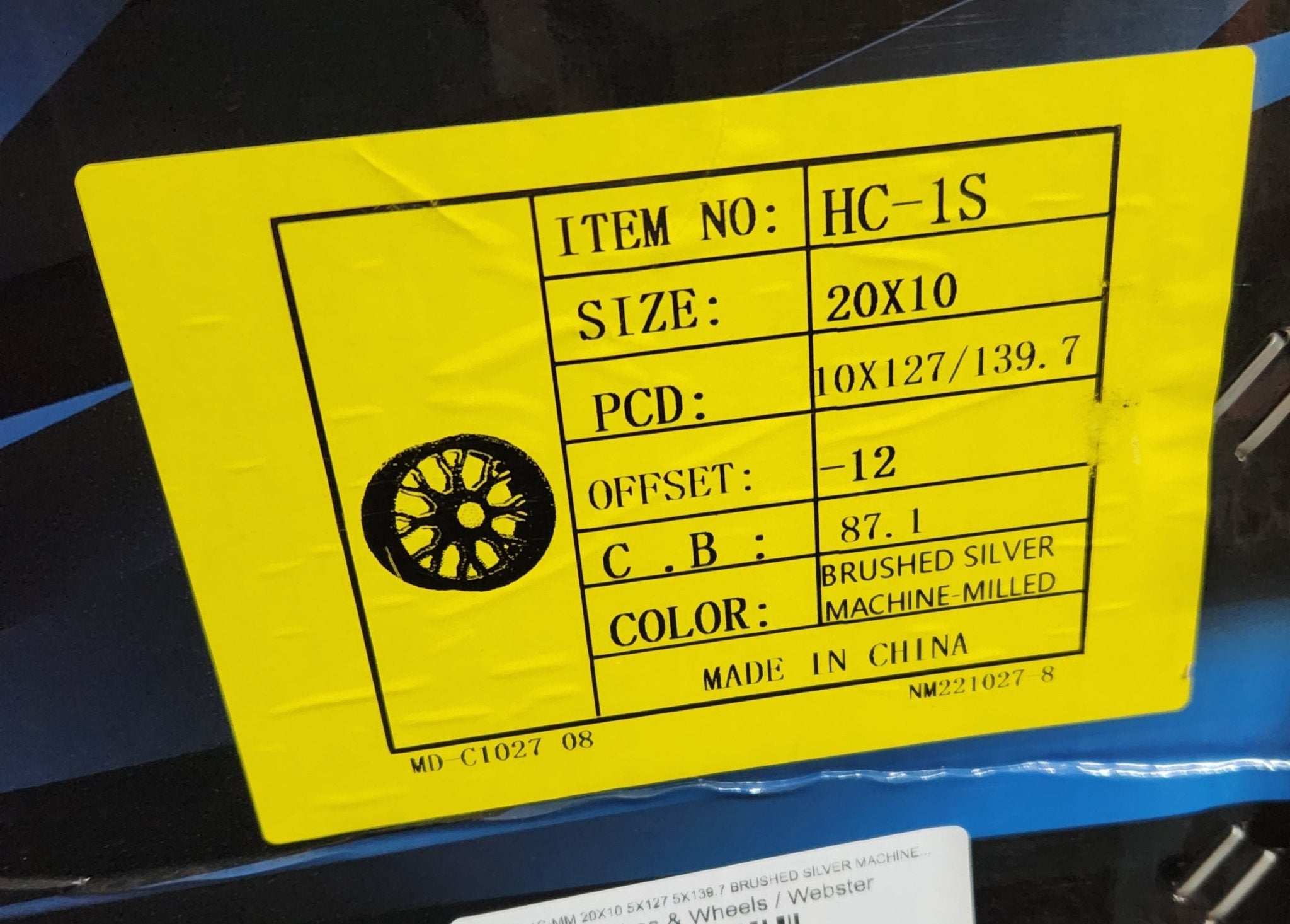 HELIUM HC - 1 S - MM 20X10 5X127 5X139.7 BRUSHED SILVER MACHINED MILLING - Gun Hill Tire House (WTW - WHOLESALE TIRES & WHEELS)