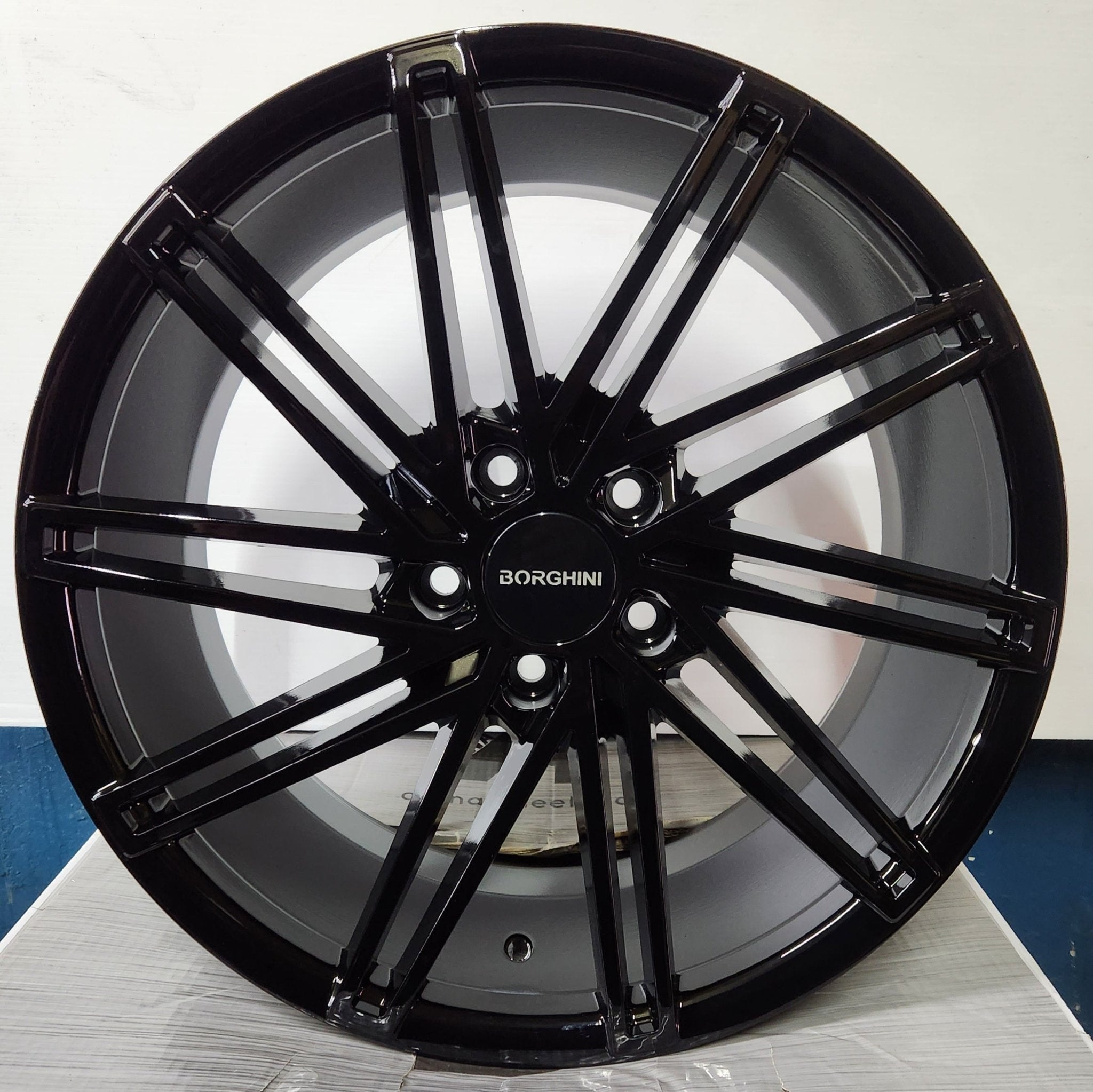 B65 M 18X8 5X114.3 GLOSS BLACK - Gun Hill Tire House (WTW - WHOLESALE TIRES & WHEELS)