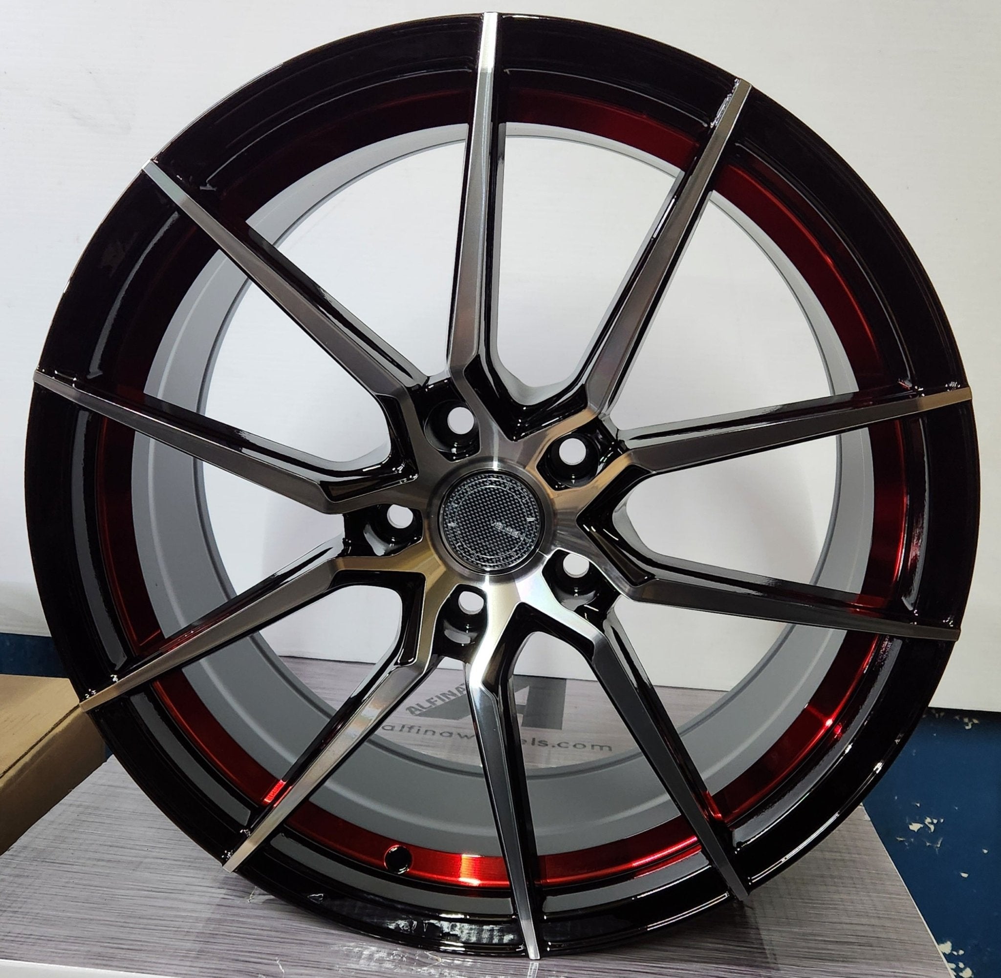 VELSEN 103 - M 18X8 5X114.3 BLACK MACHINE MU TR3 - Gun Hill Tire House (WTW - WHOLESALE TIRES & WHEELS)