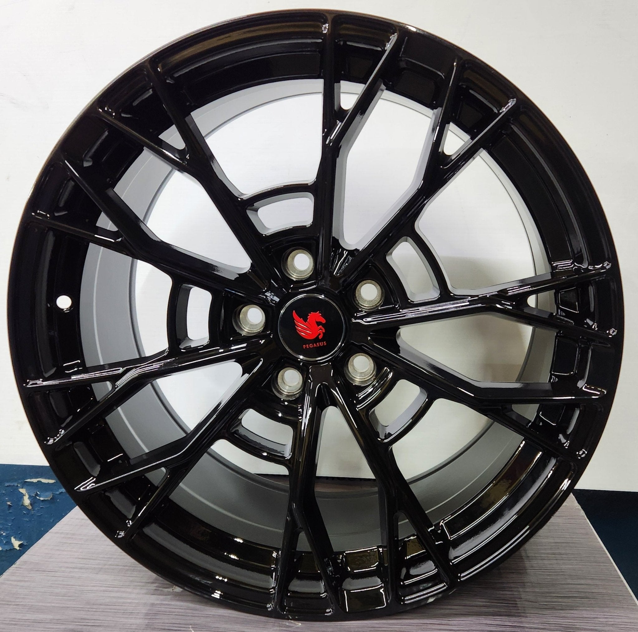 ZS - 35 18x8.5 5x114.3 PIANO BLACK - Gun Hill Tire House (WTW - WHOLESALE TIRES & WHEELS)