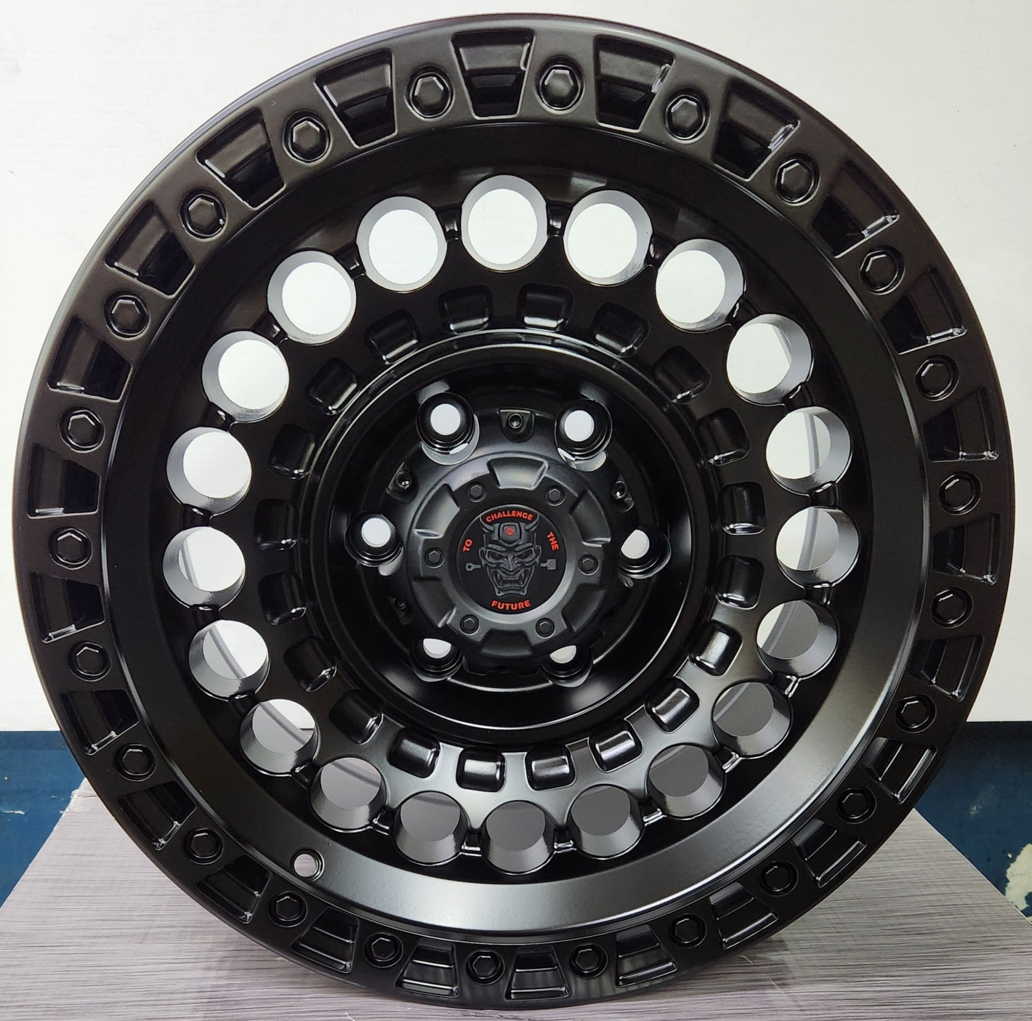 SHOGUN - JT220 - 6 16x8.5 6x139.7 MATTE BLACK - Gun Hill Tire House (WTW - WHOLESALE TIRES & WHEELS)