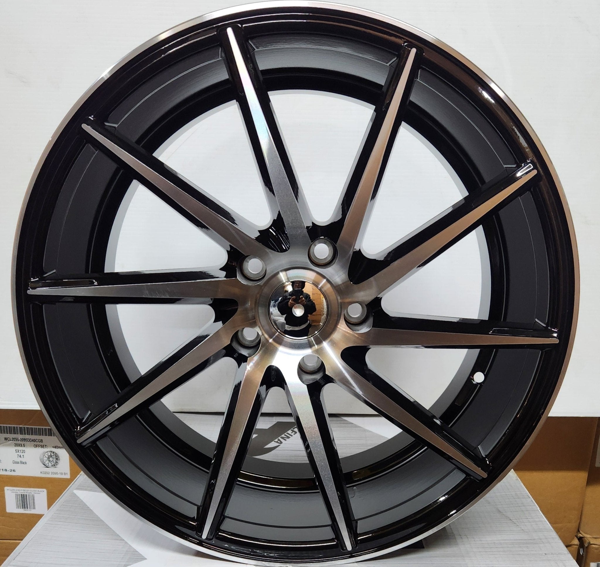 ALFINA AF301 19x8.5 5x120 GBMF - Gun Hill Tire House (WTW - WHOLESALE TIRES & WHEELS)