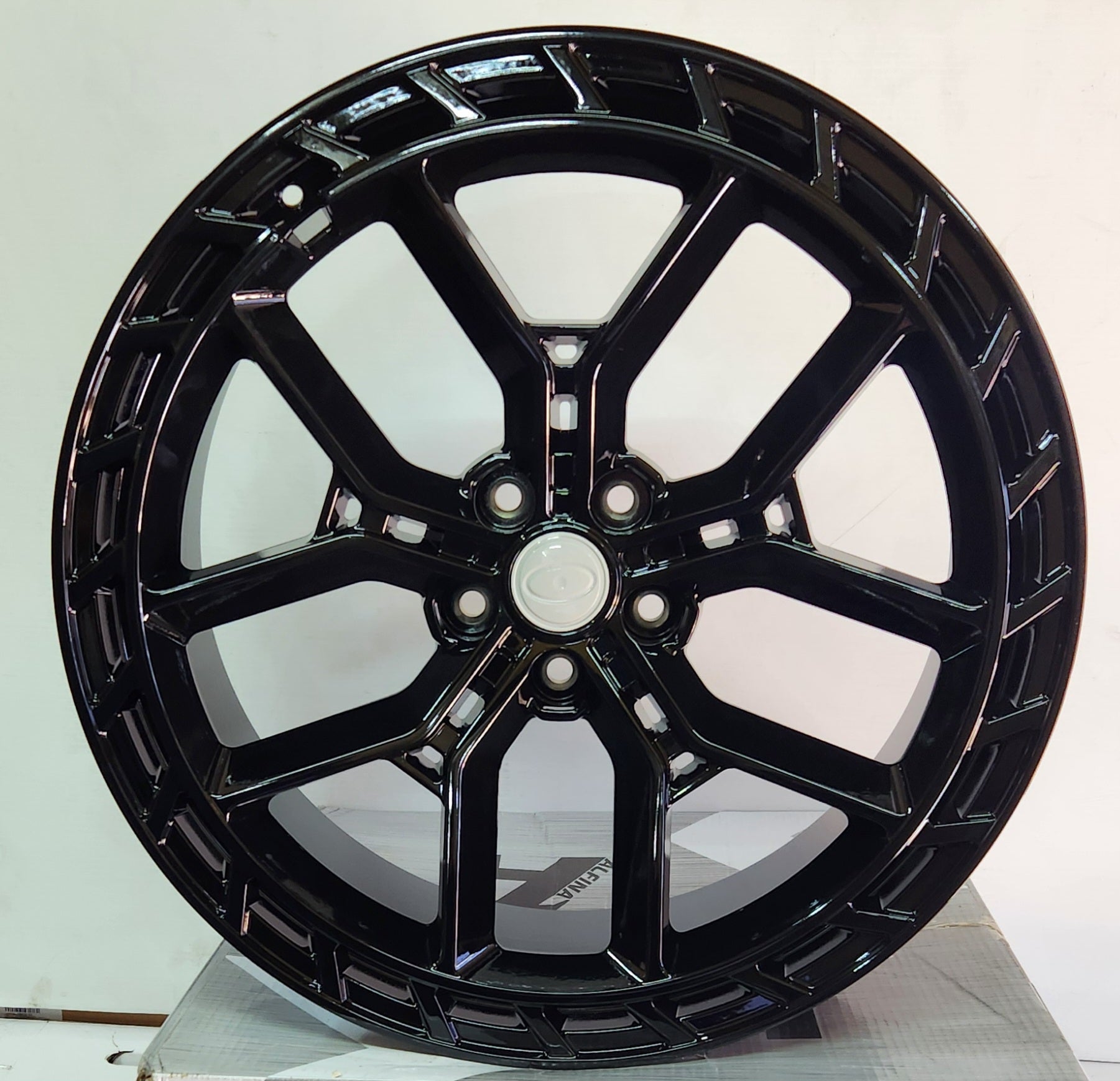 OE - 5589 22x10 5x120 GLOSS BLACK - Gun Hill Tire House (WTW - WHOLESALE TIRES & WHEELS)