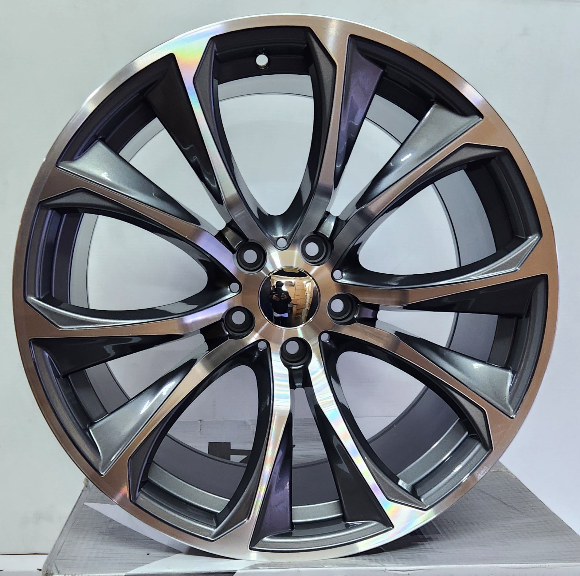 WHEELS 751 20X10 GUN METAL MACHINE - Gun Hill Tire House (WTW - WHOLESALE TIRES & WHEELS)