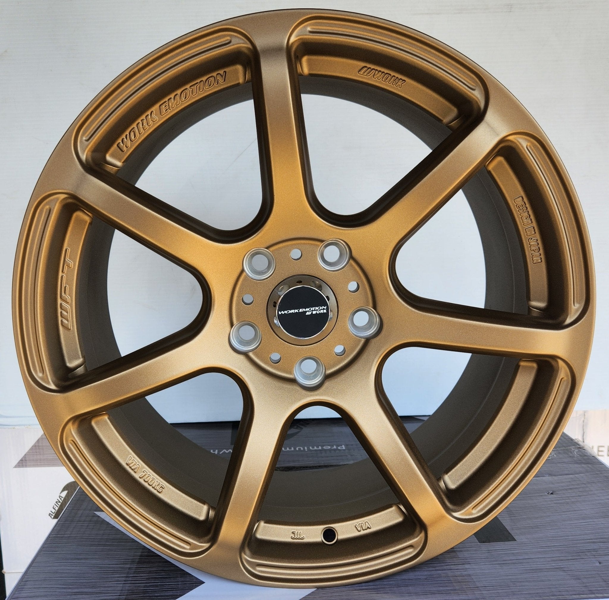 OE - YX117 1008 EMOTION T7R STYLE 17x8.0 5x112 5x114.3 MATTE BRONZE - Gun Hill Tire House (WTW - WHOLESALE TIRES & WHEELS)