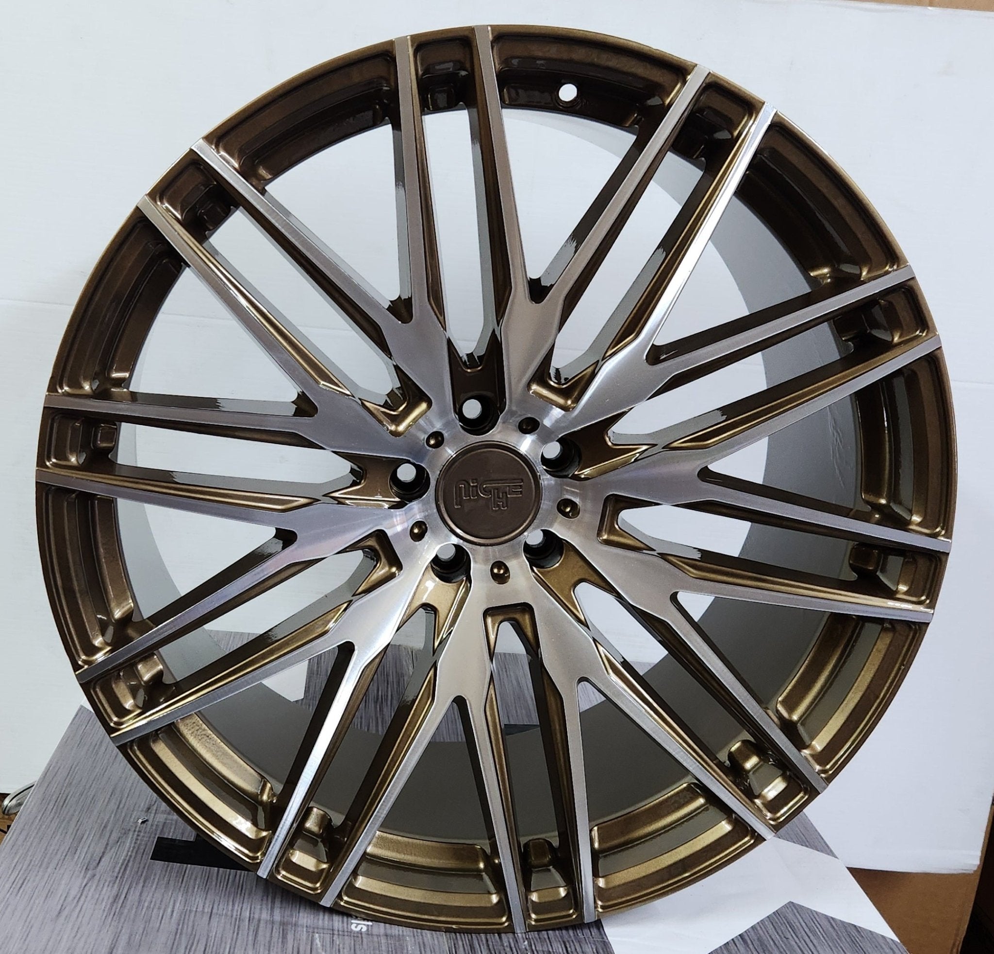 NICHE 22X10.5 5X112 BRONZE - Gun Hill Tire House (WTW - WHOLESALE TIRES & WHEELS)