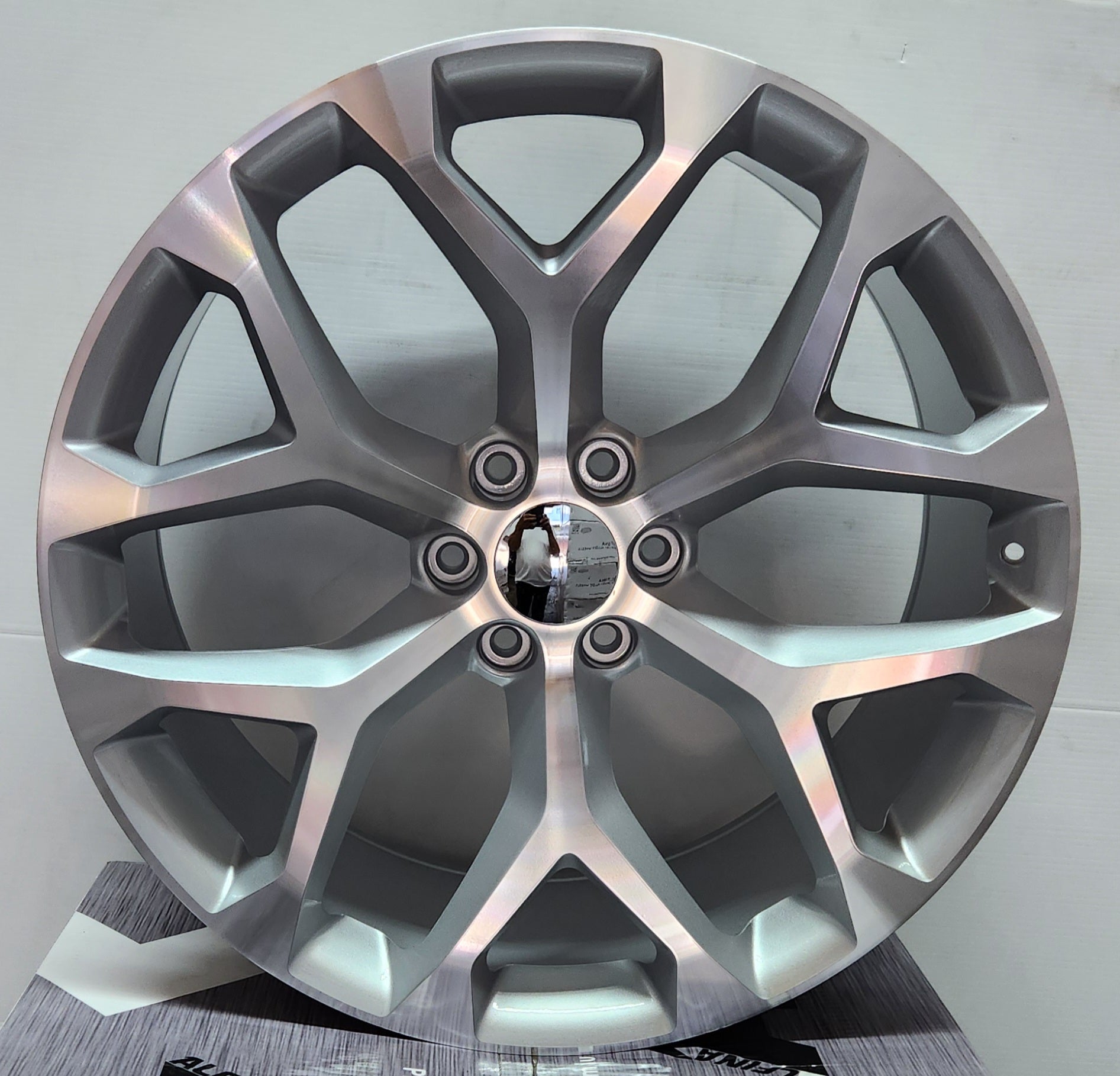 REP348 24x10 6x139.7 BRIGHT SILVER MACHINED FACE - Gun Hill Tire House (WTW - WHOLESALE TIRES & WHEELS)