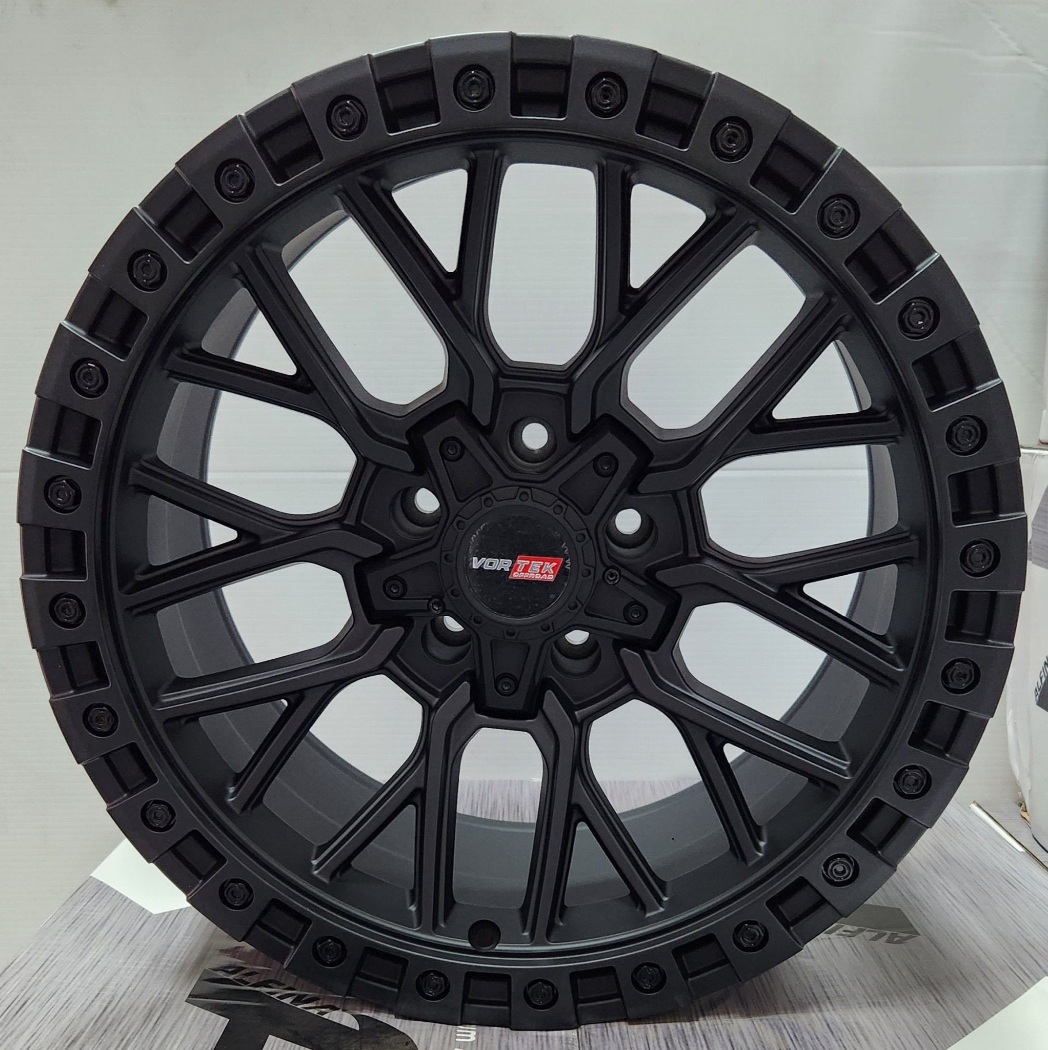 VORTEK VRT - 608 18X9 5X127 5X139.7 MATTE BLACK - Gun Hill Tire House (WTW - WHOLESALE TIRES & WHEELS)