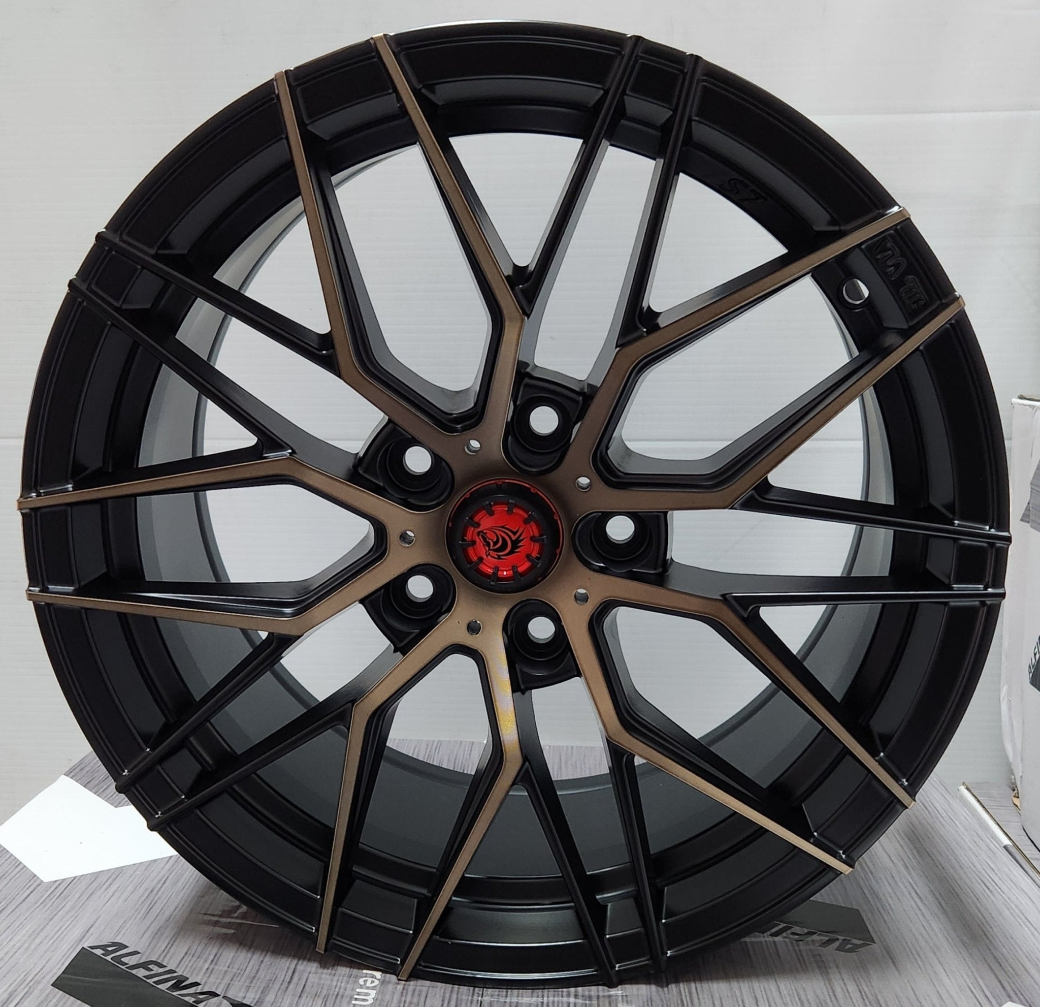 RAPIDASH RD - S7 17X8 5X120 MATTE BLACK BRONZE FACE - Gun Hill Tire House (WTW - WHOLESALE TIRES & WHEELS)