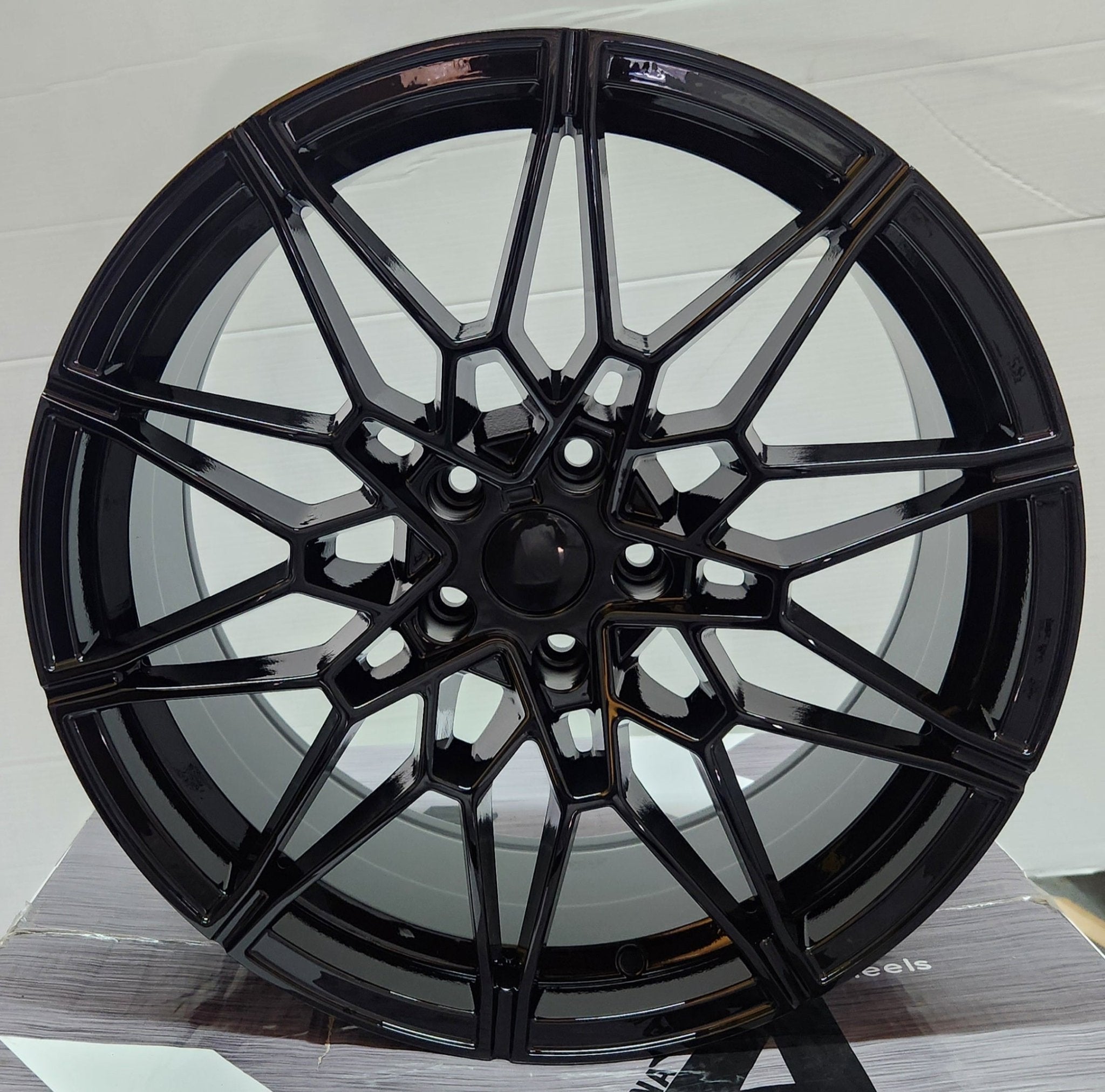 OE - 0293 826M STYLE 19x9.5 5x112 GLOSS BLACK - Gun Hill Tire House (WTW - WHOLESALE TIRES & WHEELS)