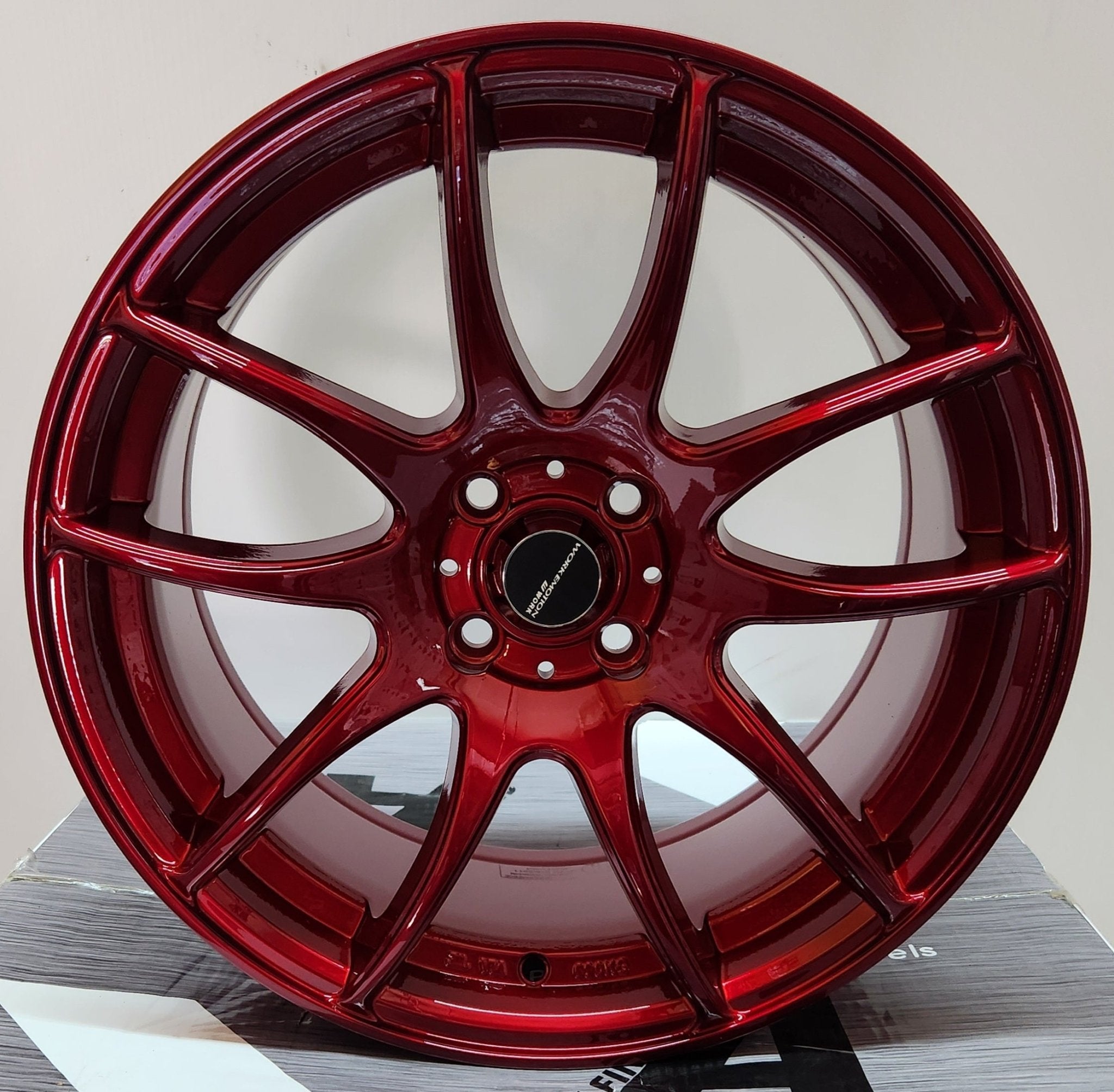 PEGASUS - K63 17x8.0 4x100 METALIC RED - Gun Hill Tire House (WTW - WHOLESALE TIRES & WHEELS)