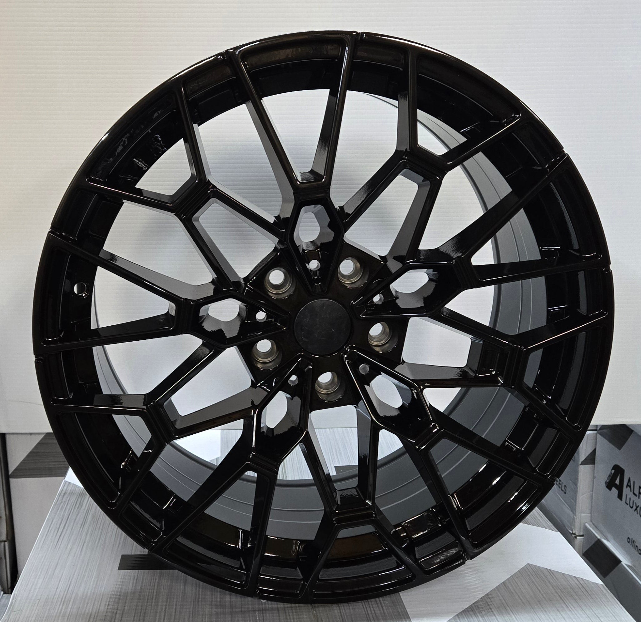 ZS100 827M STYLE 19x9.5 5x120 GLOSS BLACK - Gun Hill Tire House (WTW - WHOLESALE TIRES & WHEELS)