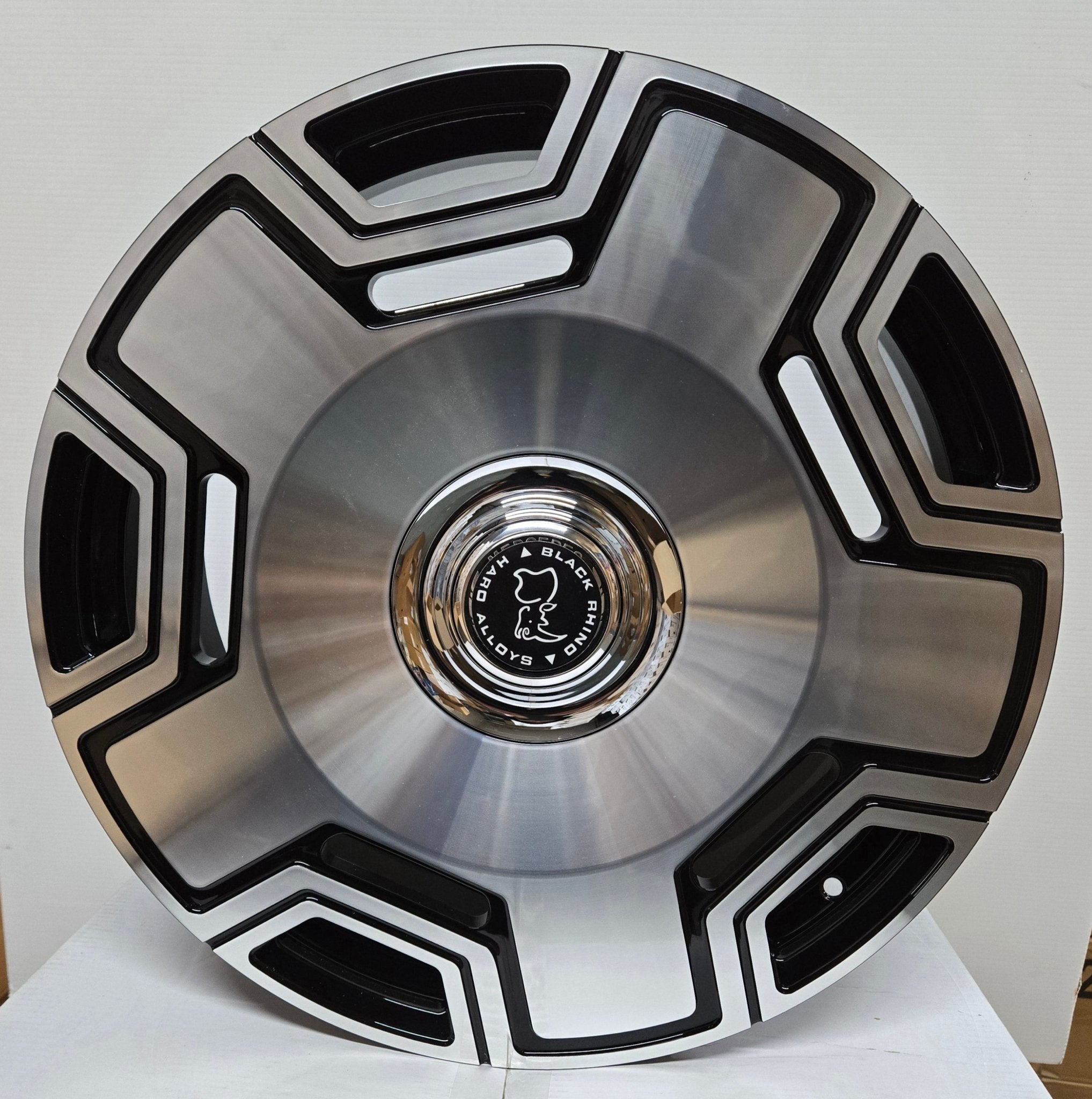 5838F 22X10.5 5X112 5X120 BLACK MACHINED FACE - Gun Hill Tire House (WTW - WHOLESALE TIRES & WHEELS)