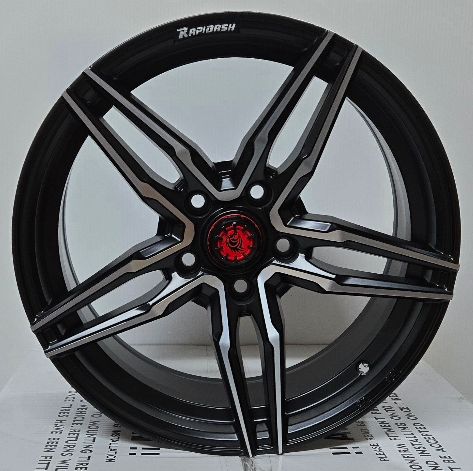 RAPIDASH RD - R1 175498 17x7.5 5x4.5 MCB+ MILL - Gun Hill Tire House (WTW - WHOLESALE TIRES & WHEELS)