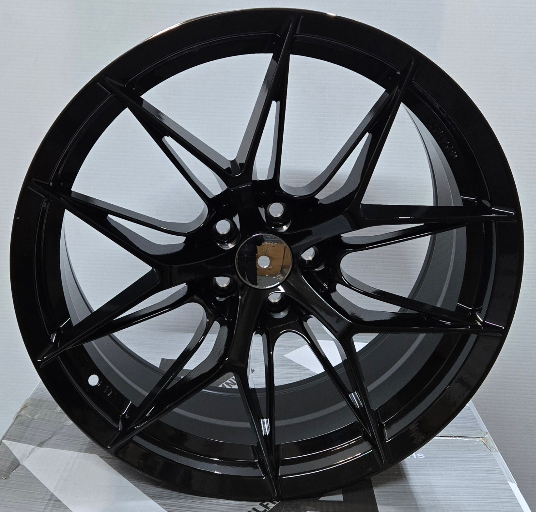 DX249 18x8.5 5x112 / 5x114.3 GLOSS BLACK - Gun Hill Tire House (WTW - WHOLESALE TIRES & WHEELS)