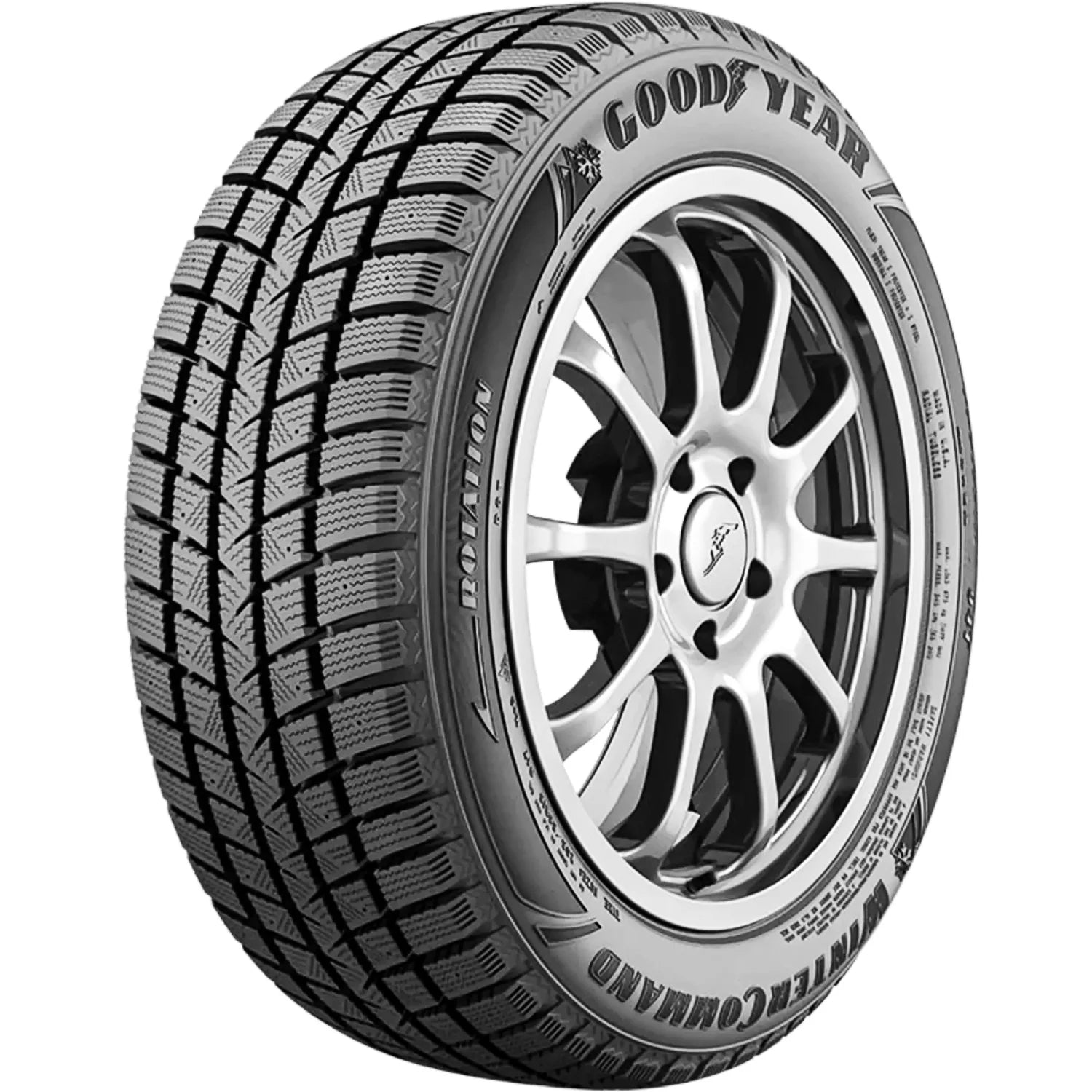 215/55R17 Goodyear Wintercommand 98T XL Winter Snow Tire - Gun Hill Tire House (WTW - WHOLESALE TIRES & WHEELS)