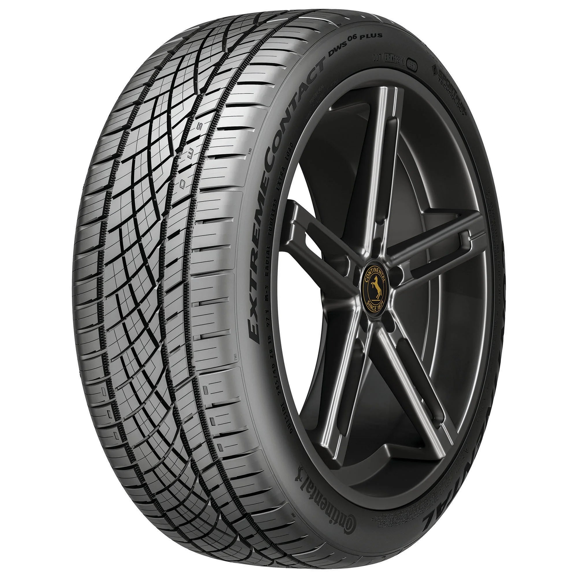 245/50ZR17 Continental Extremecontact DWS06 plus All Season 99W Passenger Tire - Gun Hill Tire House (WTW - WHOLESALE TIRES & WHEELS)