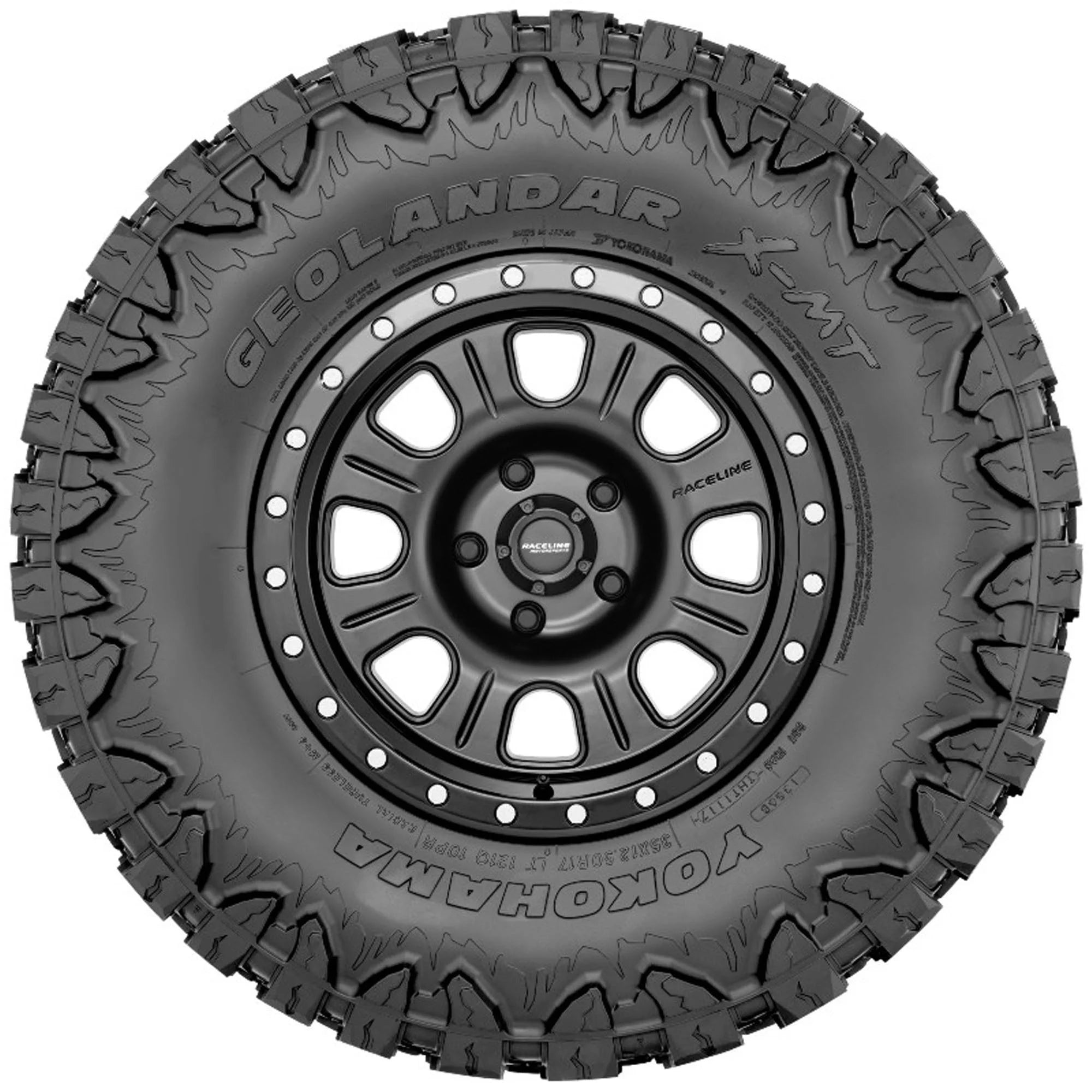 LT40X13.50R17 Yokohama Geolandar X - MT Mud Terrain 121Q D Light Truck Tire - Gun Hill Tire House (WTW - WHOLESALE TIRES & WHEELS)