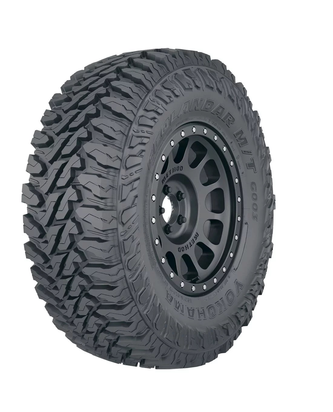 LT295/55R20 Yokohama Geolandar M/T G003 Mud Terrain 123/120Q E Light Truck Tire - Gun Hill Tire House (WTW - WHOLESALE TIRES & WHEELS)