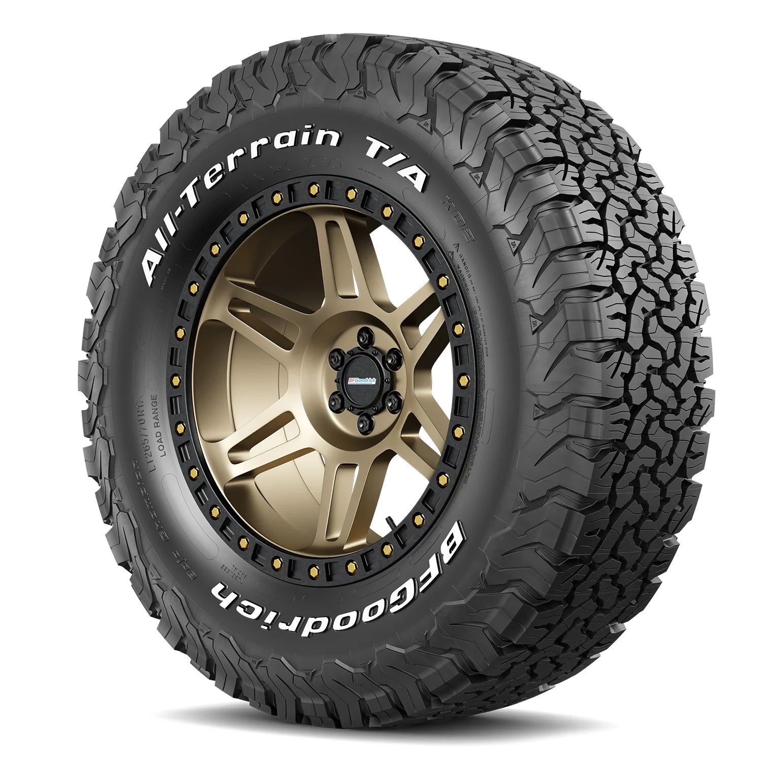 LT305/65R17 Bfgoodrich All - Terrain T/A KO2 All Terrain 121R E Light Truck Tire - Gun Hill Tire House (WTW - WHOLESALE TIRES & WHEELS)