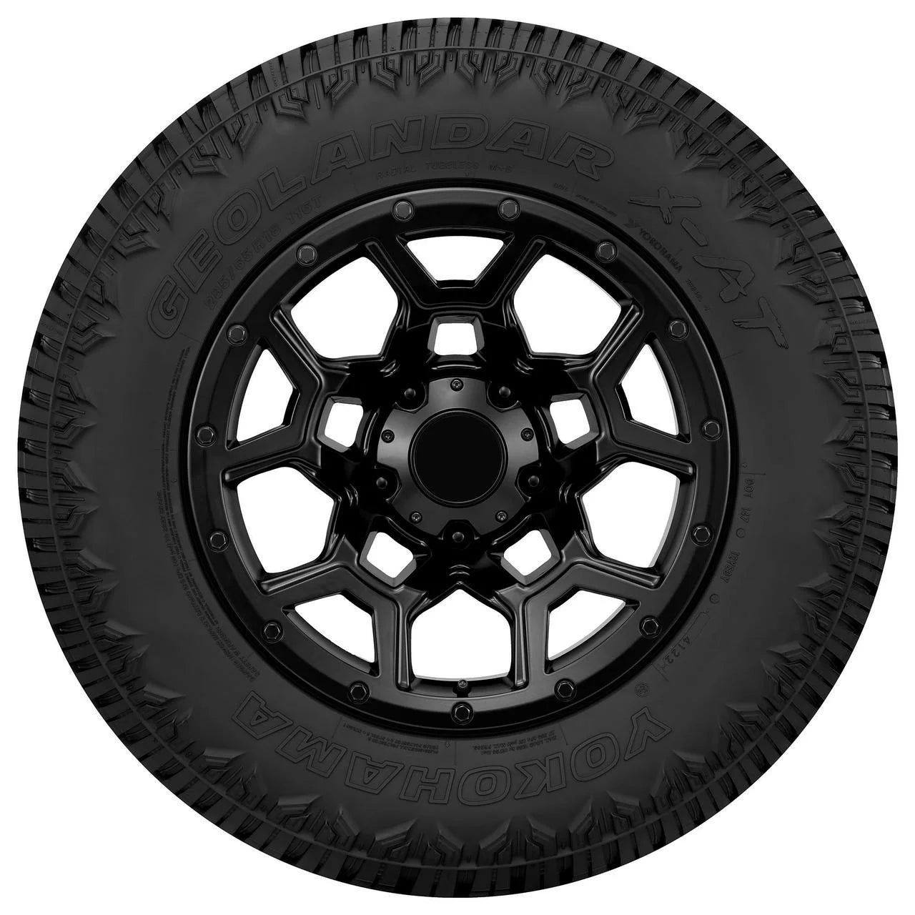 LT285/65R20 Yokohama Geolandar X - AT All Terrain 127/124Q E Light Truck Tire - Gun Hill Tire House (WTW - WHOLESALE TIRES & WHEELS)