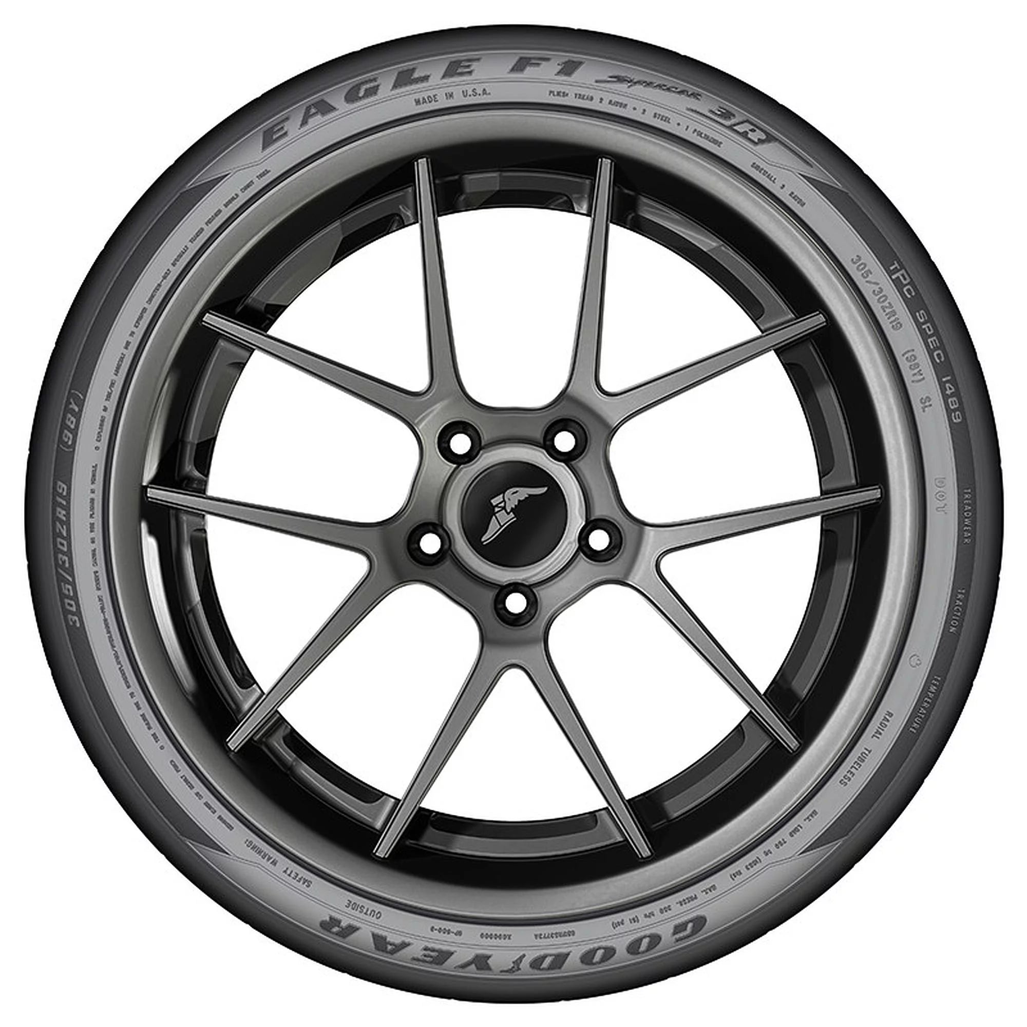 325/30ZR19 Goodyear Eagle F1 Supercar 3R UHP 101Y Passenger Tire - Gun Hill Tire House (WTW - WHOLESALE TIRES & WHEELS)