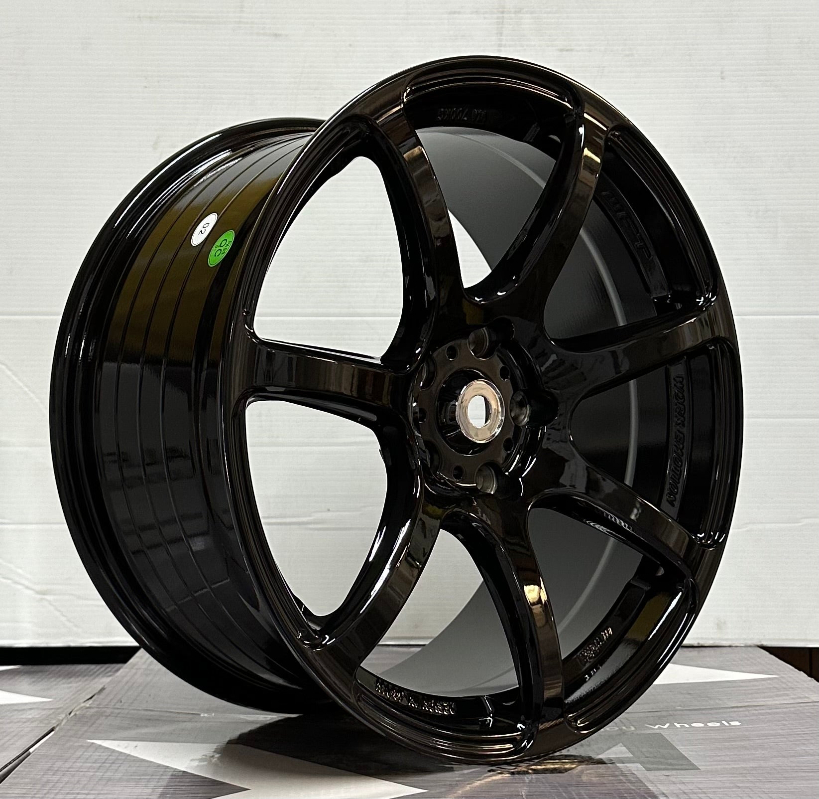 OE - 1008 EMOTION T7R REP YX118 18x8.5 5x112 / 5x114.3 GLOSS BLACK - Gun Hill Tire House (WTW - WHOLESALE TIRES & WHEELS)