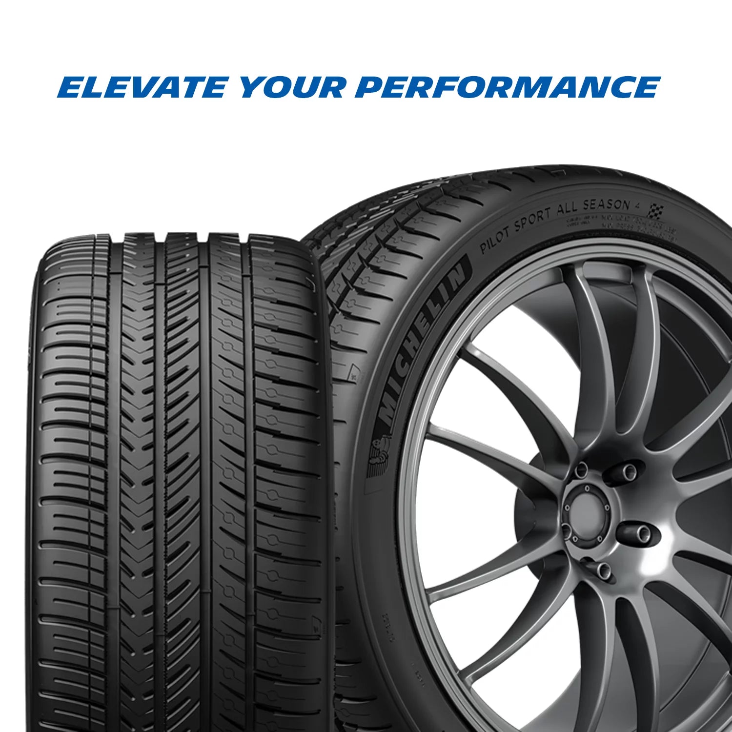 325/30ZR19 Michelin Pilot Sport All - Season 4 (101Y) Tire - Gun Hill Tire House (WTW - WHOLESALE TIRES & WHEELS)