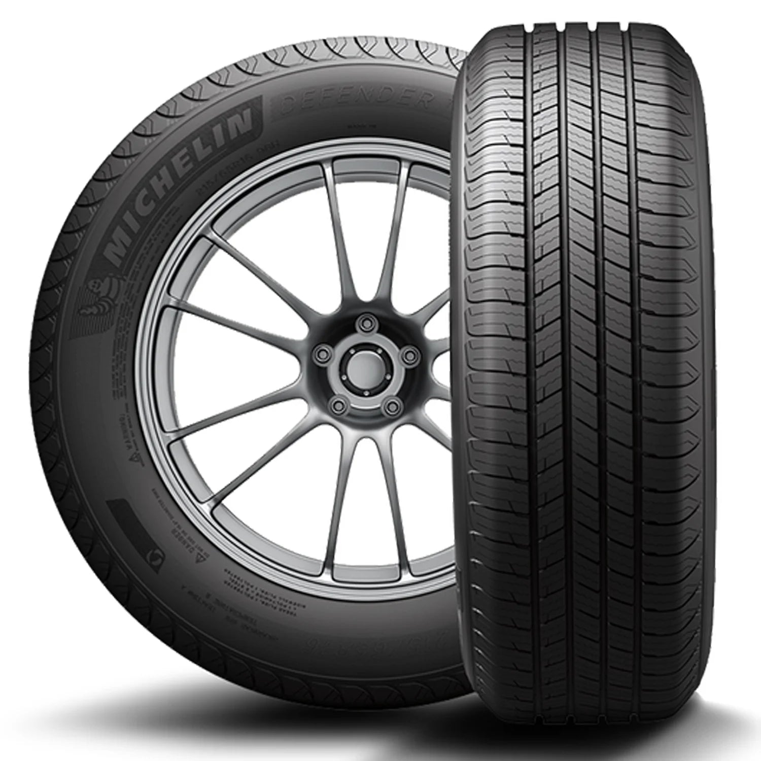 195/60R15 Michelin Defender T + H All - Season 88H Tire - Gun Hill Tire House (WTW - WHOLESALE TIRES & WHEELS)